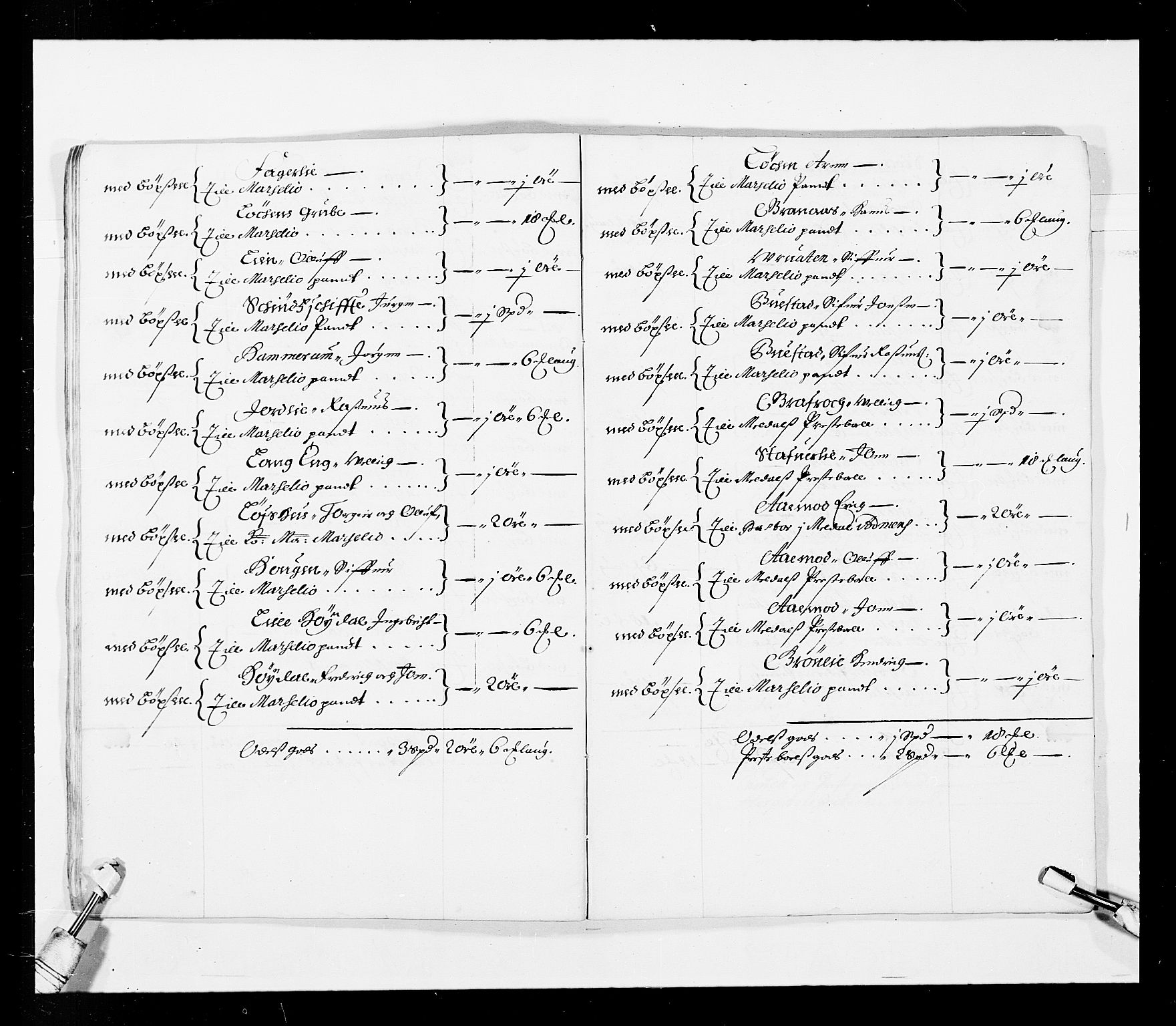 Stattholderembetet 1572-1771, AV/RA-EA-2870/Ek/L0033b/0001: Jordebøker 1662-1720: / Matrikler for Strinda, Selbu, Orkdal, Stjørdal, Gauldal og Fosen, 1670-1671, p. 96