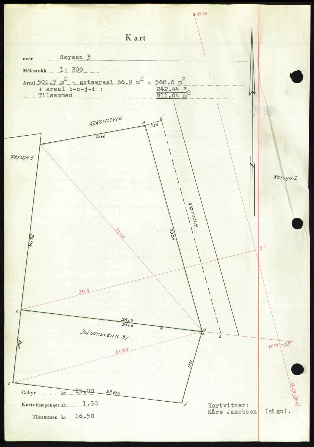 Romsdal sorenskriveri, AV/SAT-A-4149/1/2/2C: Mortgage book no. A28, 1948-1949, Diary no: : 193/1949