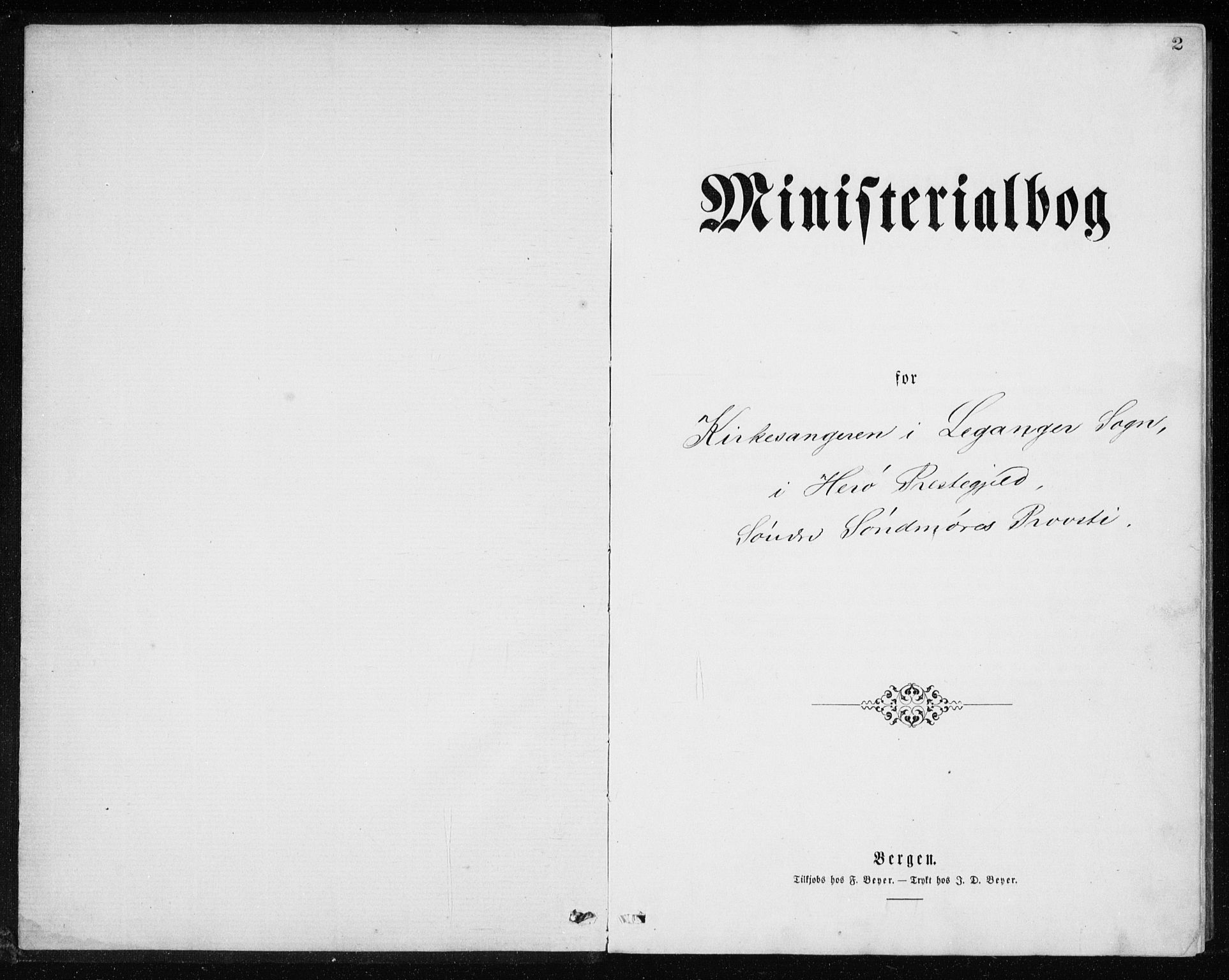 Ministerialprotokoller, klokkerbøker og fødselsregistre - Møre og Romsdal, AV/SAT-A-1454/508/L0097: Parish register (copy) no. 508C01, 1873-1897, p. 2