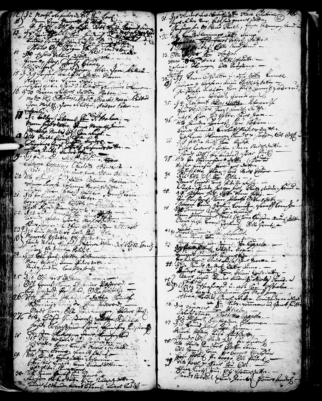 Skien kirkebøker, SAKO/A-302/F/Fa/L0002: Parish register (official) no. 2, 1716-1757, p. 65