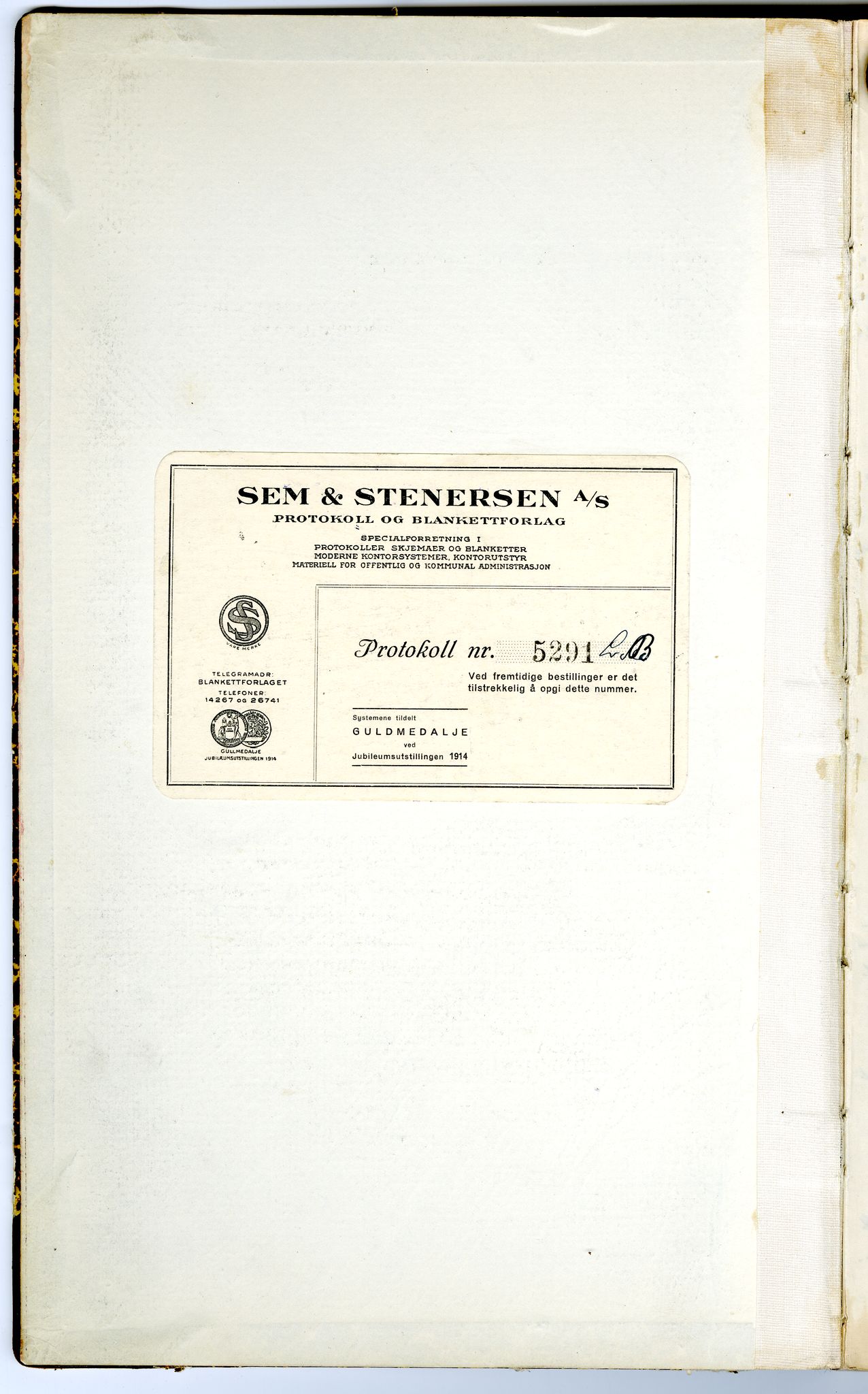 Norske Kvinners Sanitetsforening Finnmark , FMFB/A-1006/C/L0008: Journal for inn- og utgåtte brev, 1938-1944