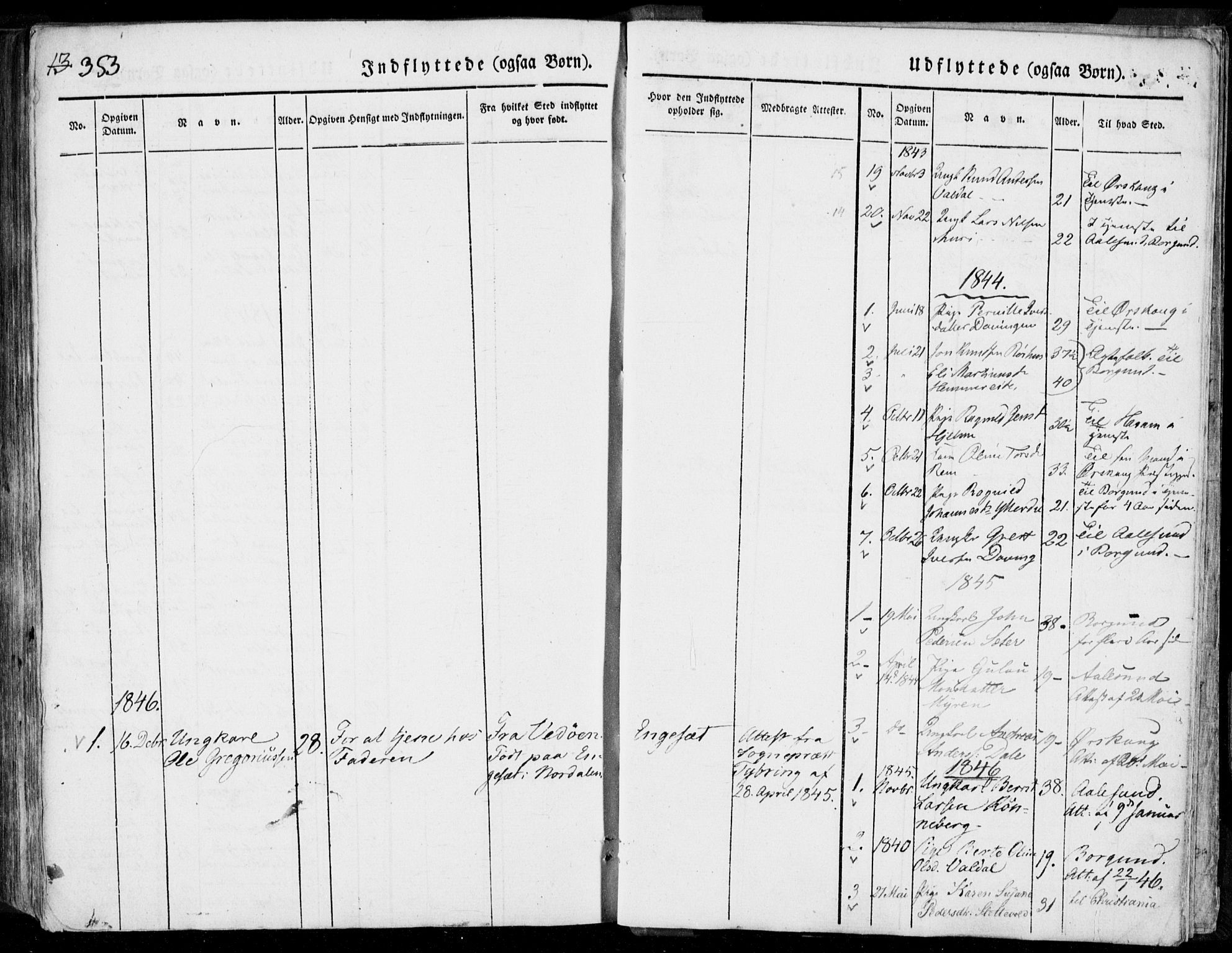 Ministerialprotokoller, klokkerbøker og fødselsregistre - Møre og Romsdal, SAT/A-1454/519/L0248: Parish register (official) no. 519A07, 1829-1860, p. 383