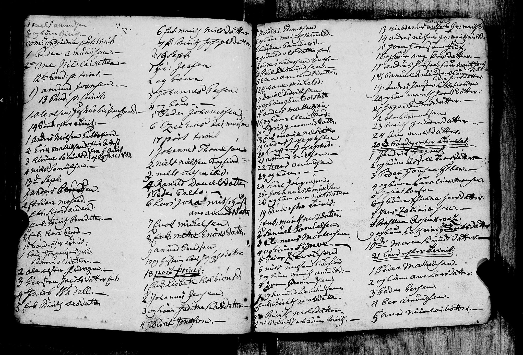 Måsøy sokneprestkontor, AV/SATØ-S-1348/B/L0026: Communicants register no. 26 (1), 1749-1804