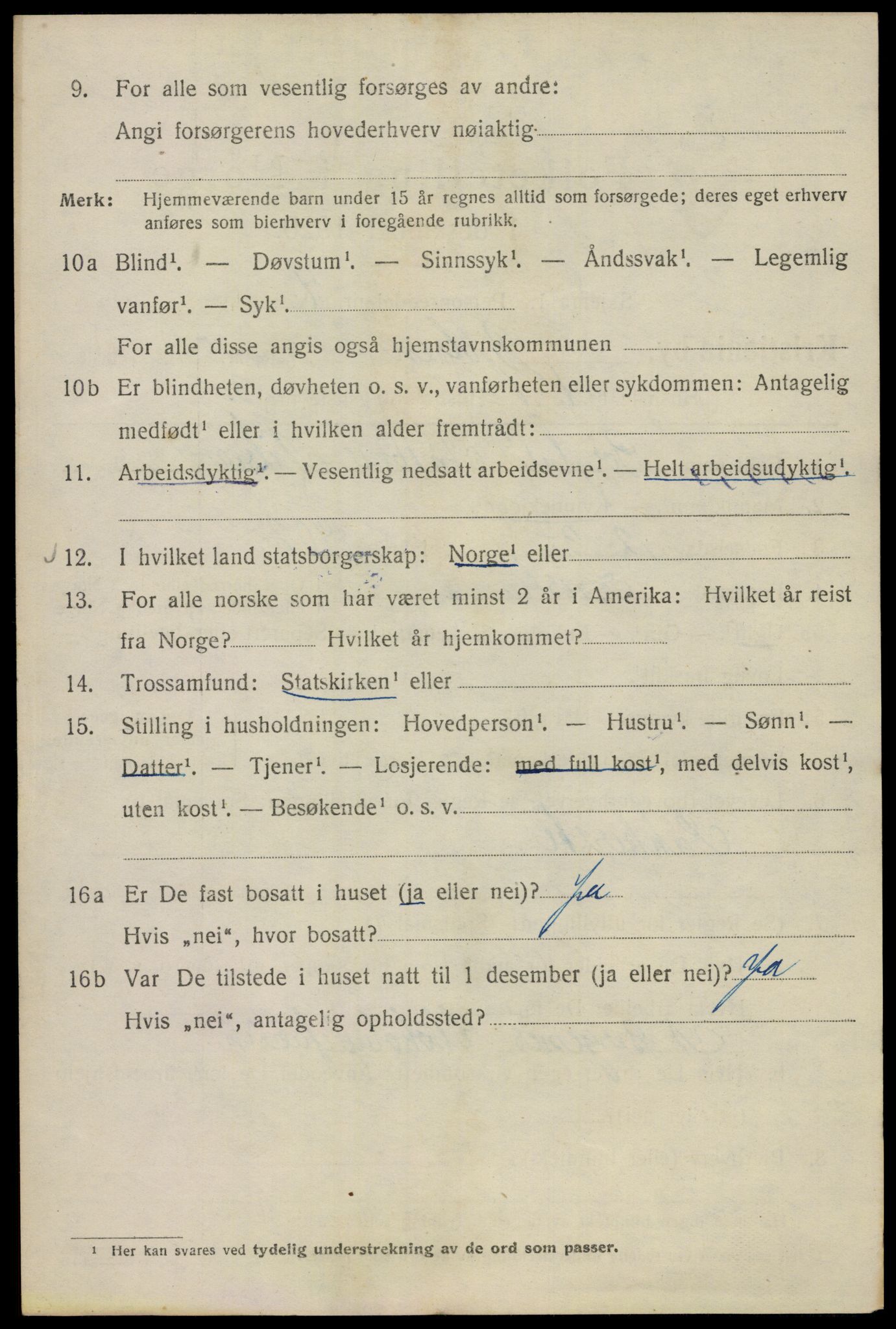 SAO, 1920 census for Kristiania, 1920, p. 162726