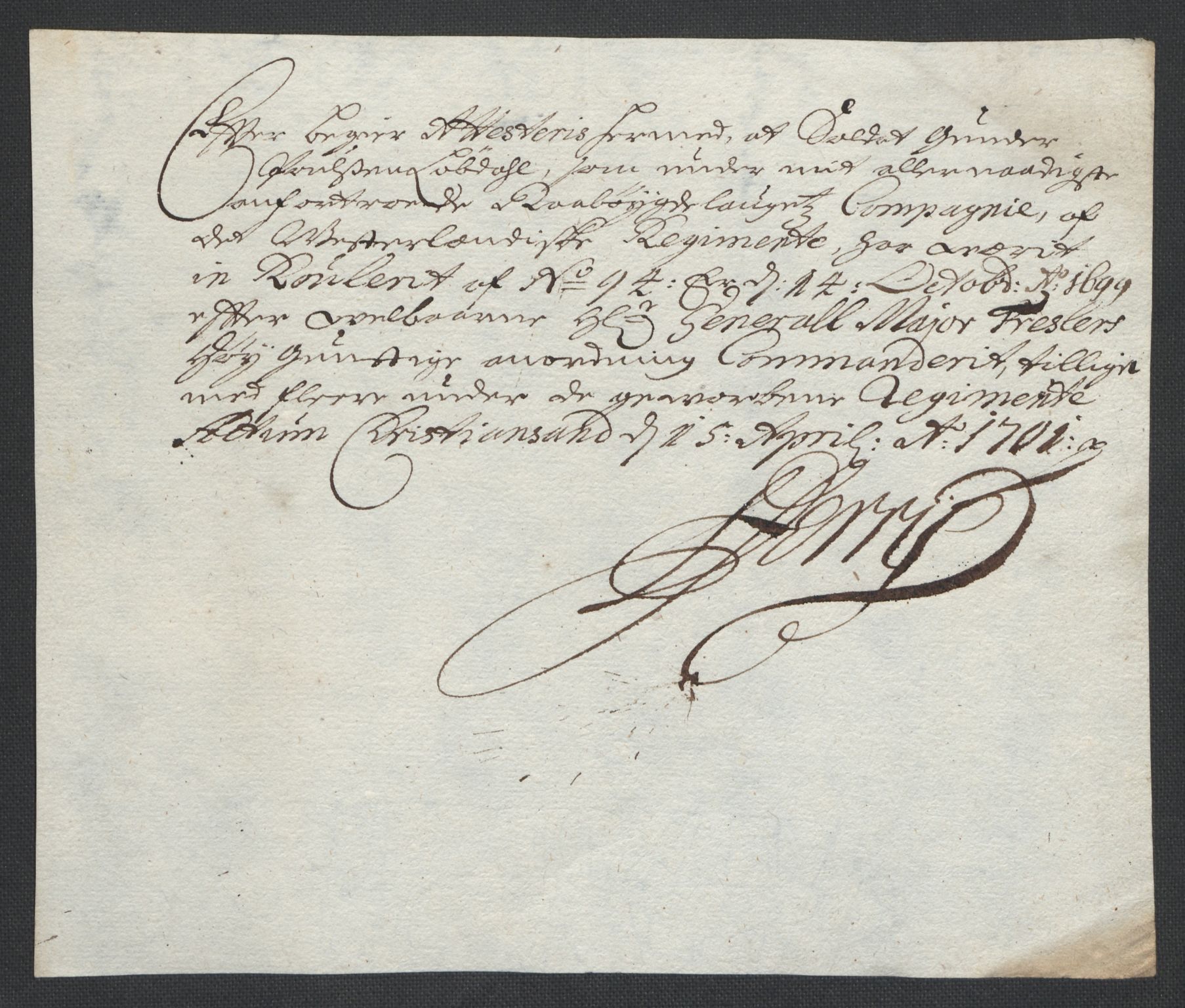 Rentekammeret inntil 1814, Reviderte regnskaper, Fogderegnskap, AV/RA-EA-4092/R40/L2445: Fogderegnskap Råbyggelag, 1697-1699, p. 124