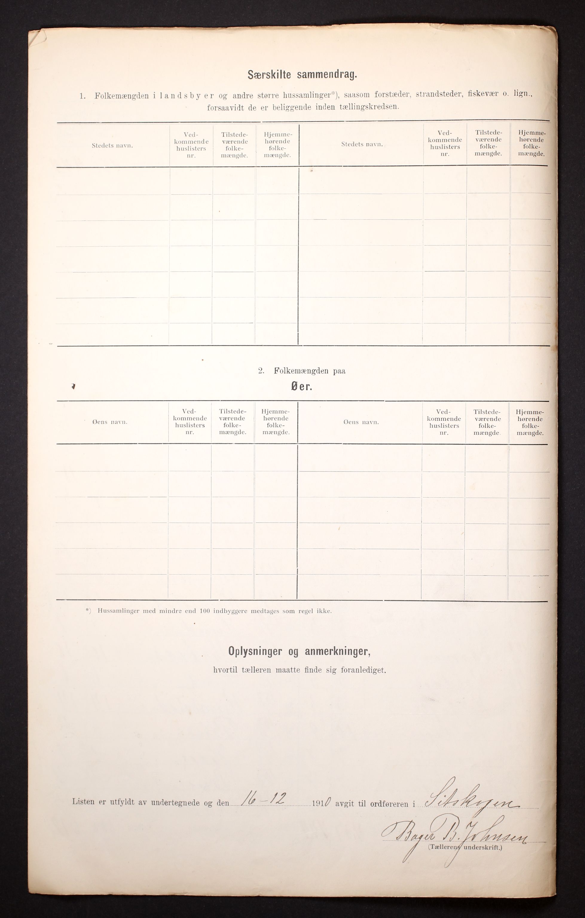 RA, 1910 census for Setskog, 1910, p. 6