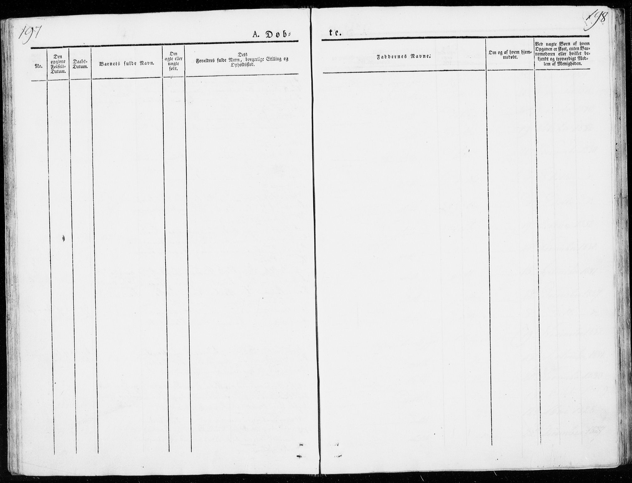 Ministerialprotokoller, klokkerbøker og fødselsregistre - Møre og Romsdal, AV/SAT-A-1454/566/L0766: Parish register (official) no. 566A05, 1842-1851, p. 197-198