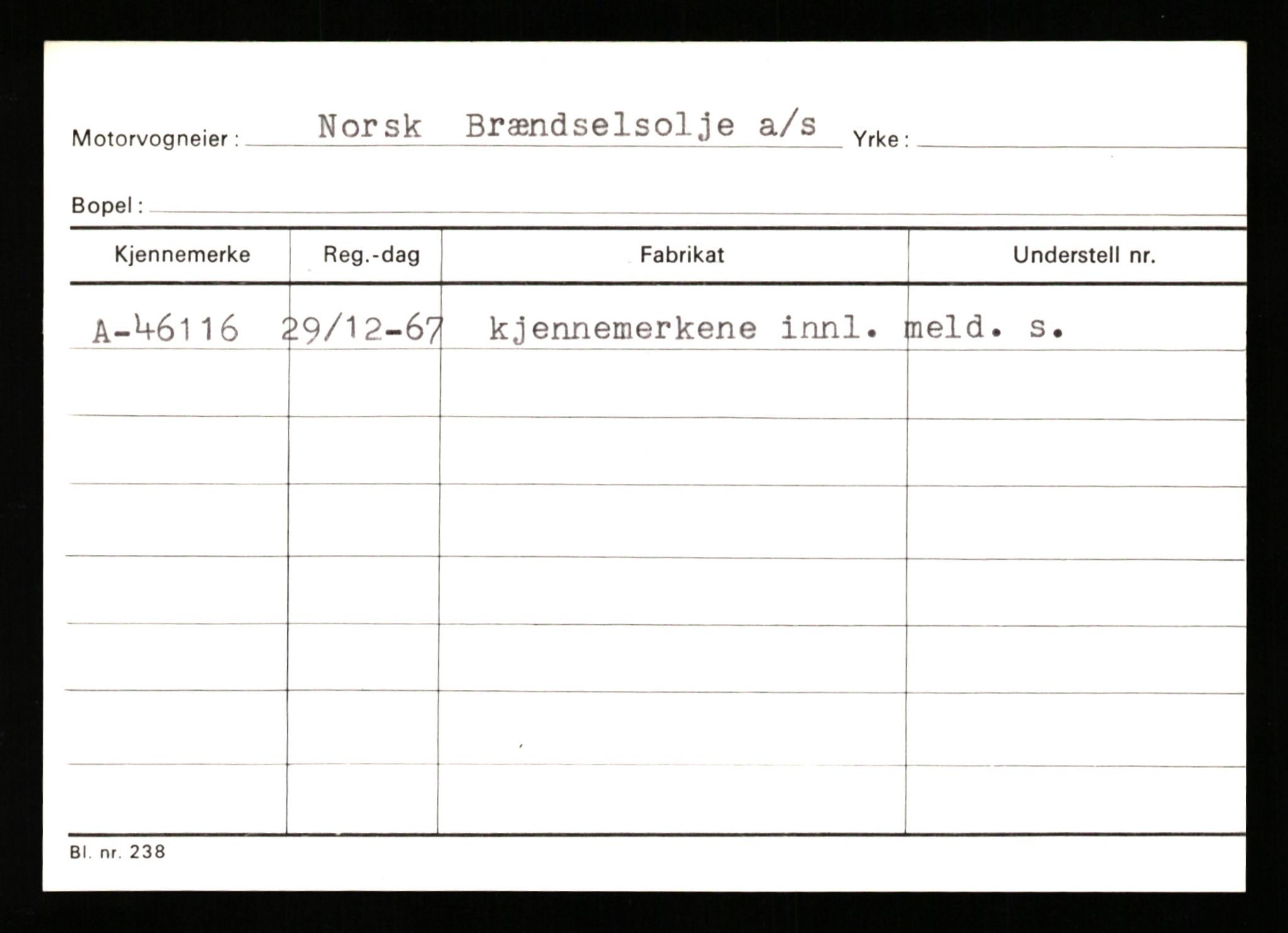 Stavanger trafikkstasjon, SAST/A-101942/0/G/L0006: Registreringsnummer: 34250 - 49007, 1930-1971, p. 2986