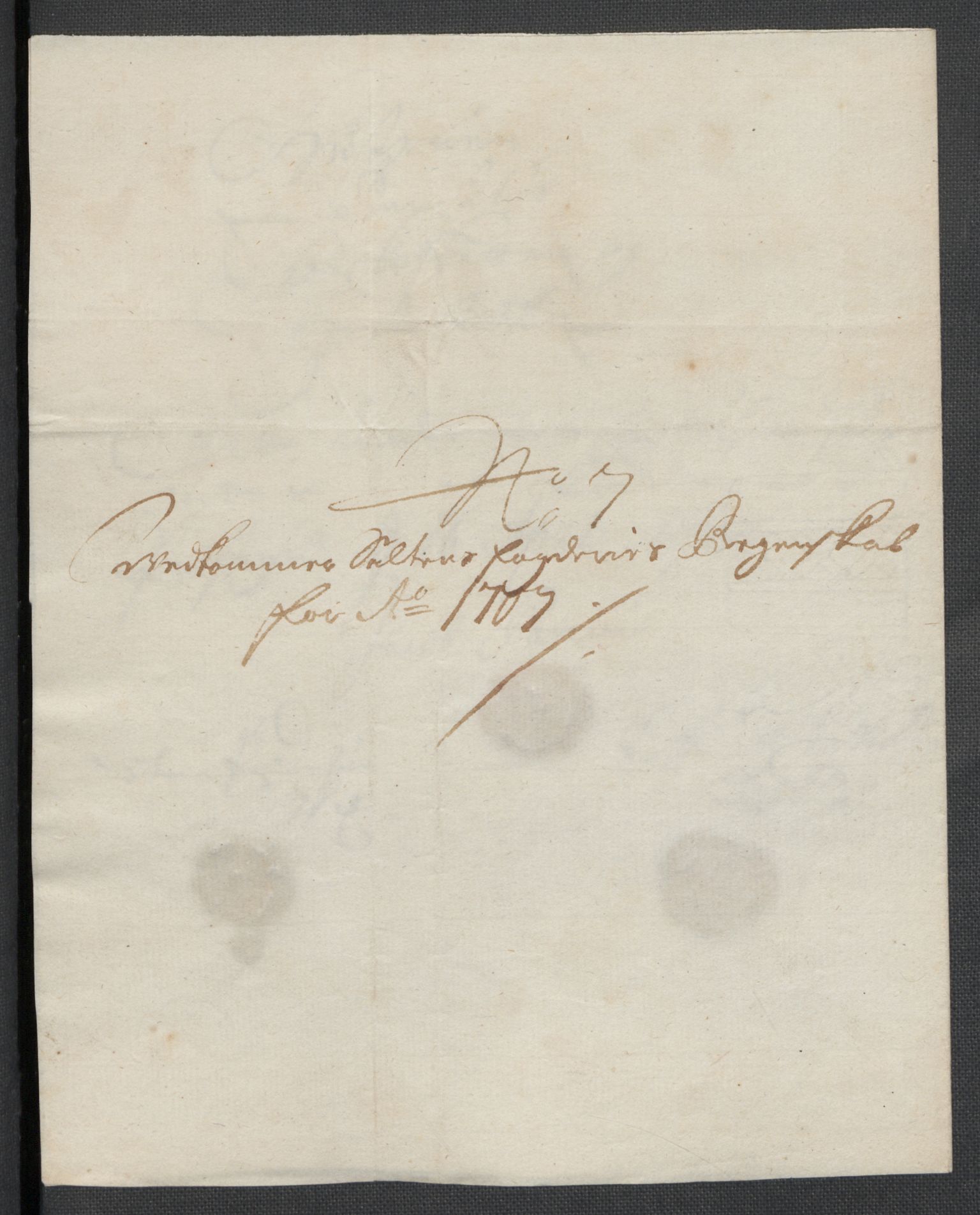 Rentekammeret inntil 1814, Reviderte regnskaper, Fogderegnskap, RA/EA-4092/R66/L4581: Fogderegnskap Salten, 1707-1710, p. 87