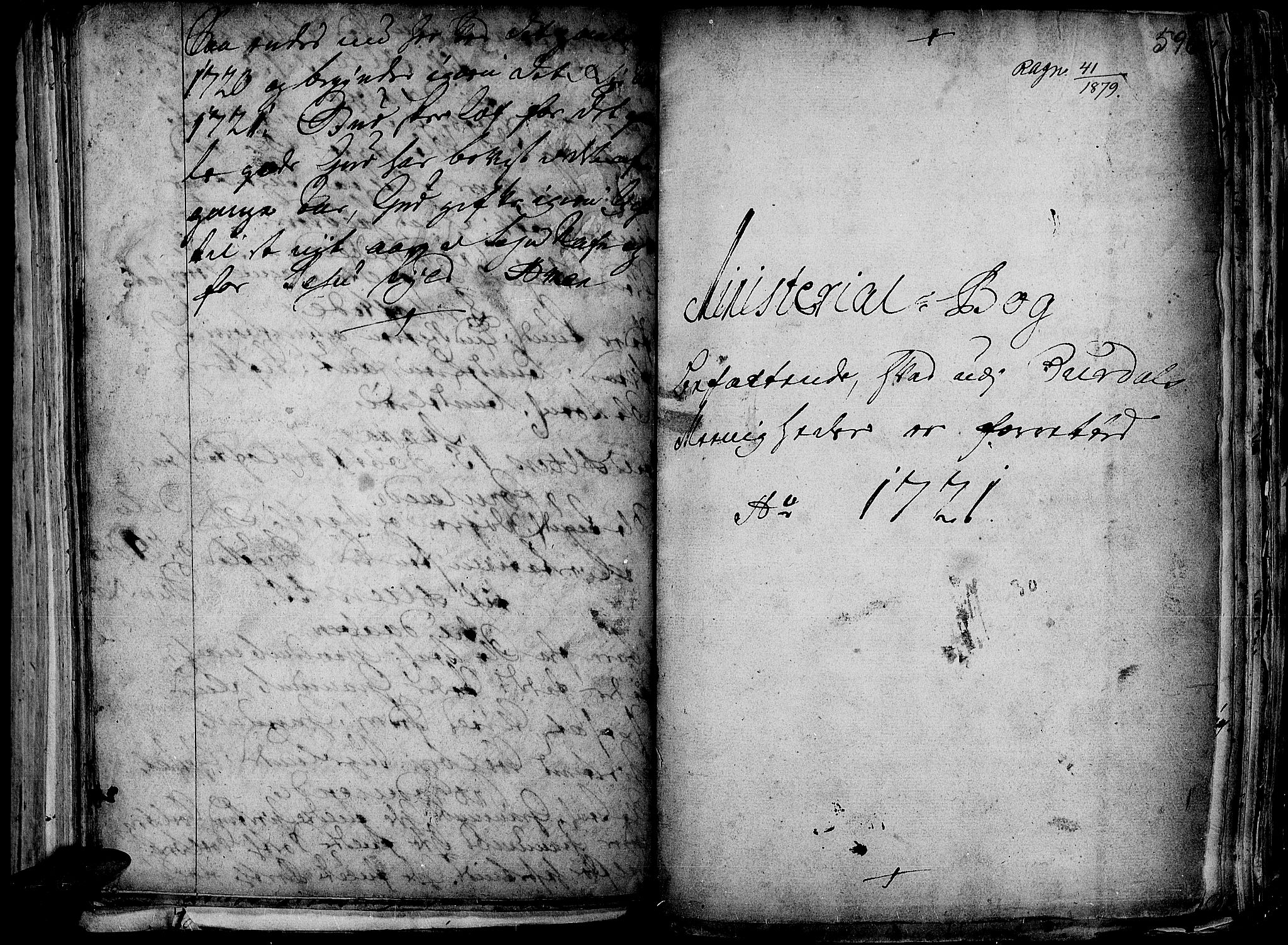 Aurdal prestekontor, SAH/PREST-126/H/Ha/Haa/L0001: Parish register (official) no. 1-3, 1692-1730, p. 596