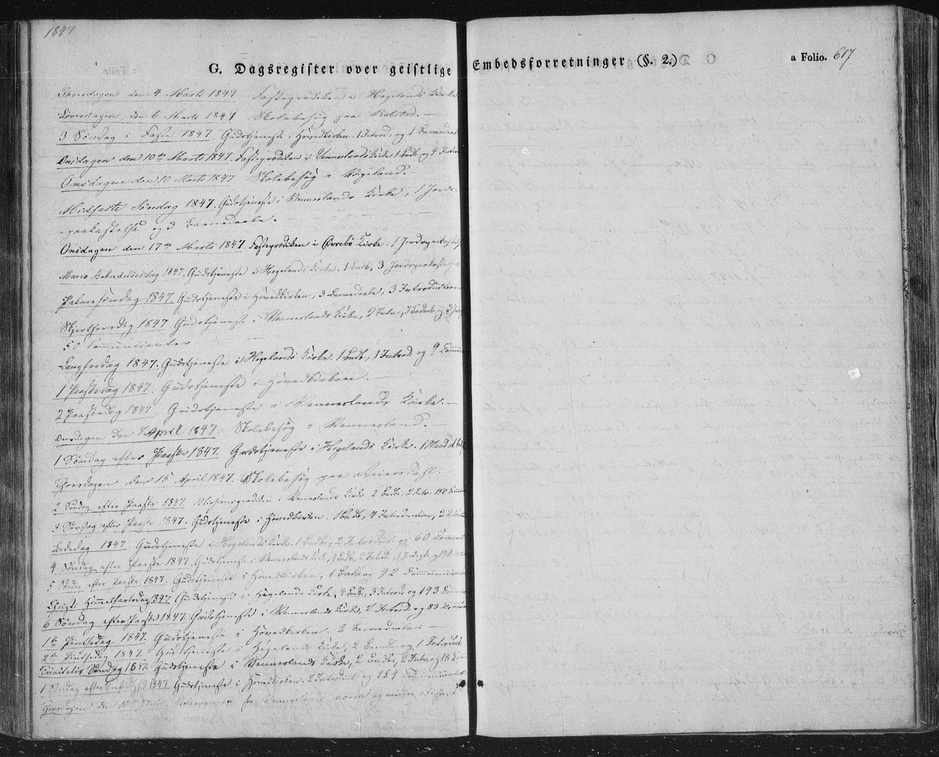 Vennesla sokneprestkontor, AV/SAK-1111-0045/Fa/Fac/L0004: Parish register (official) no. A 4, 1834-1855, p. 617