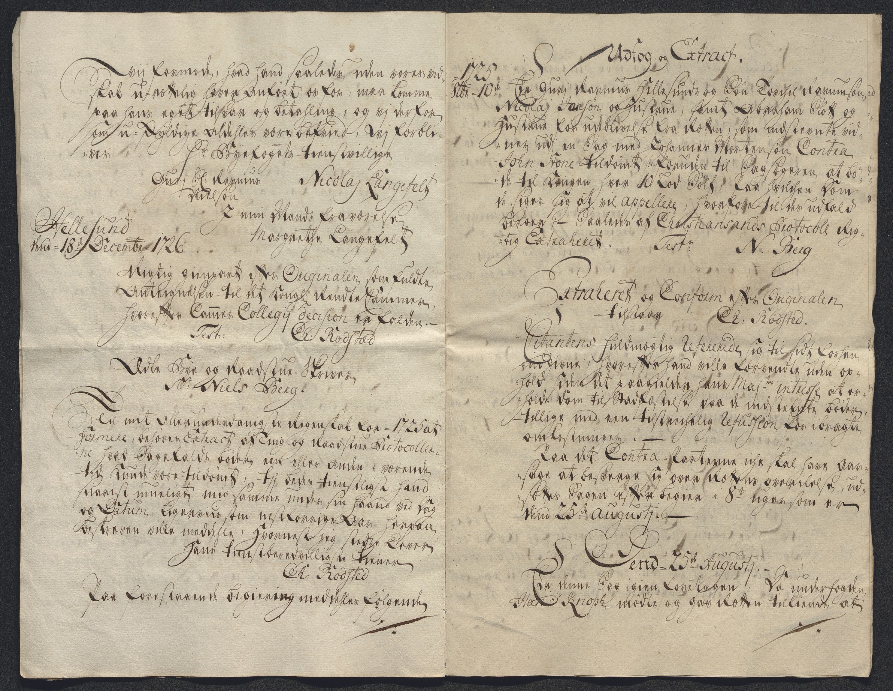 Rentekammeret inntil 1814, Reviderte regnskaper, Byregnskaper, RA/EA-4066/R/Rm/L0286: [M19] Sikt og sakefall, 1719-1727, p. 659