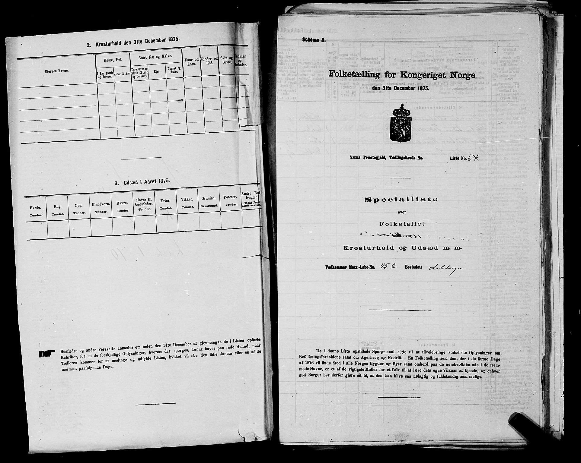 SAKO, 1875 census for 0721P Sem, 1875, p. 220