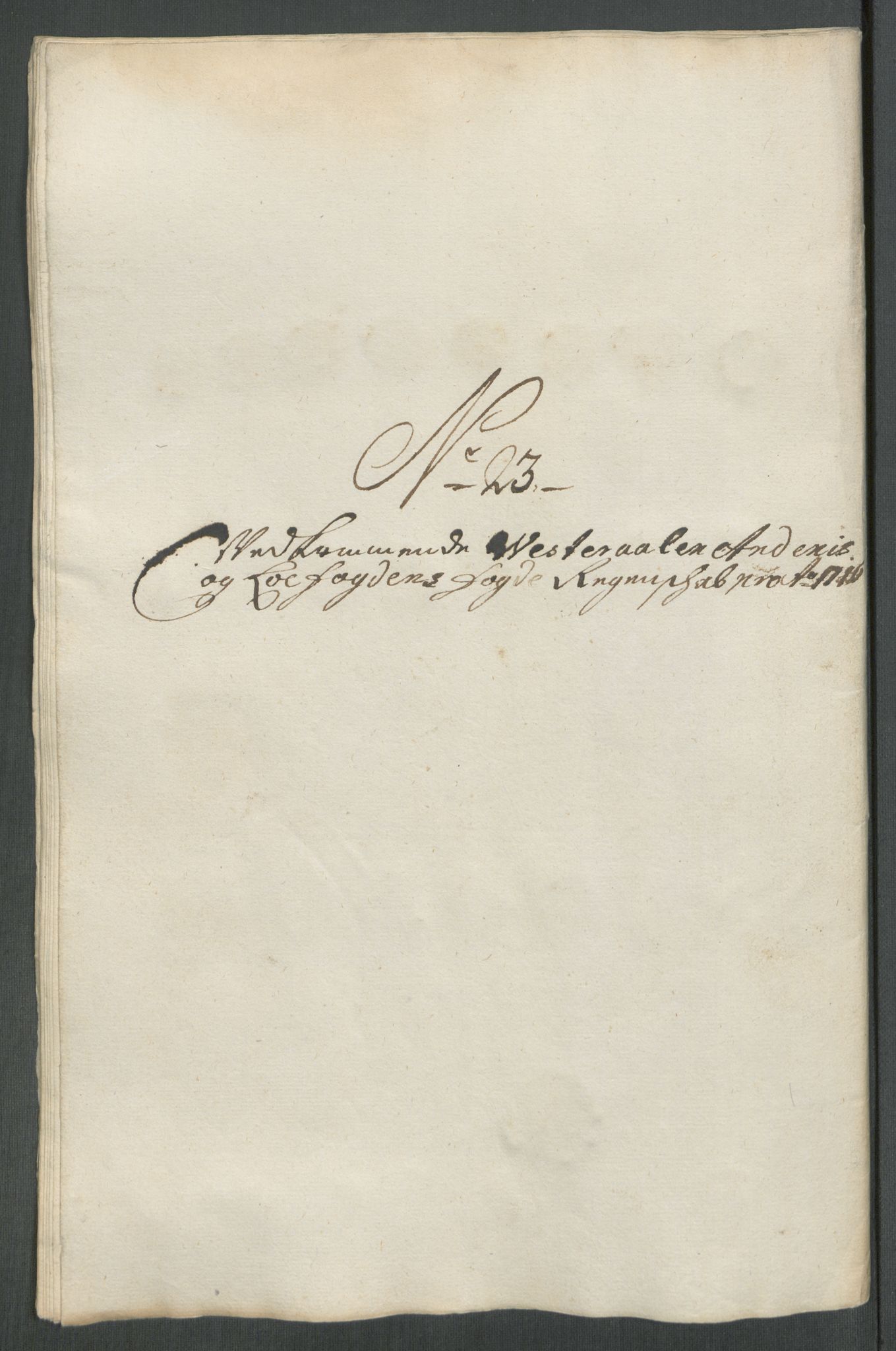 Rentekammeret inntil 1814, Reviderte regnskaper, Fogderegnskap, AV/RA-EA-4092/R67/L4682: Fogderegnskap Vesterålen, Andenes og Lofoten, 1716, p. 168