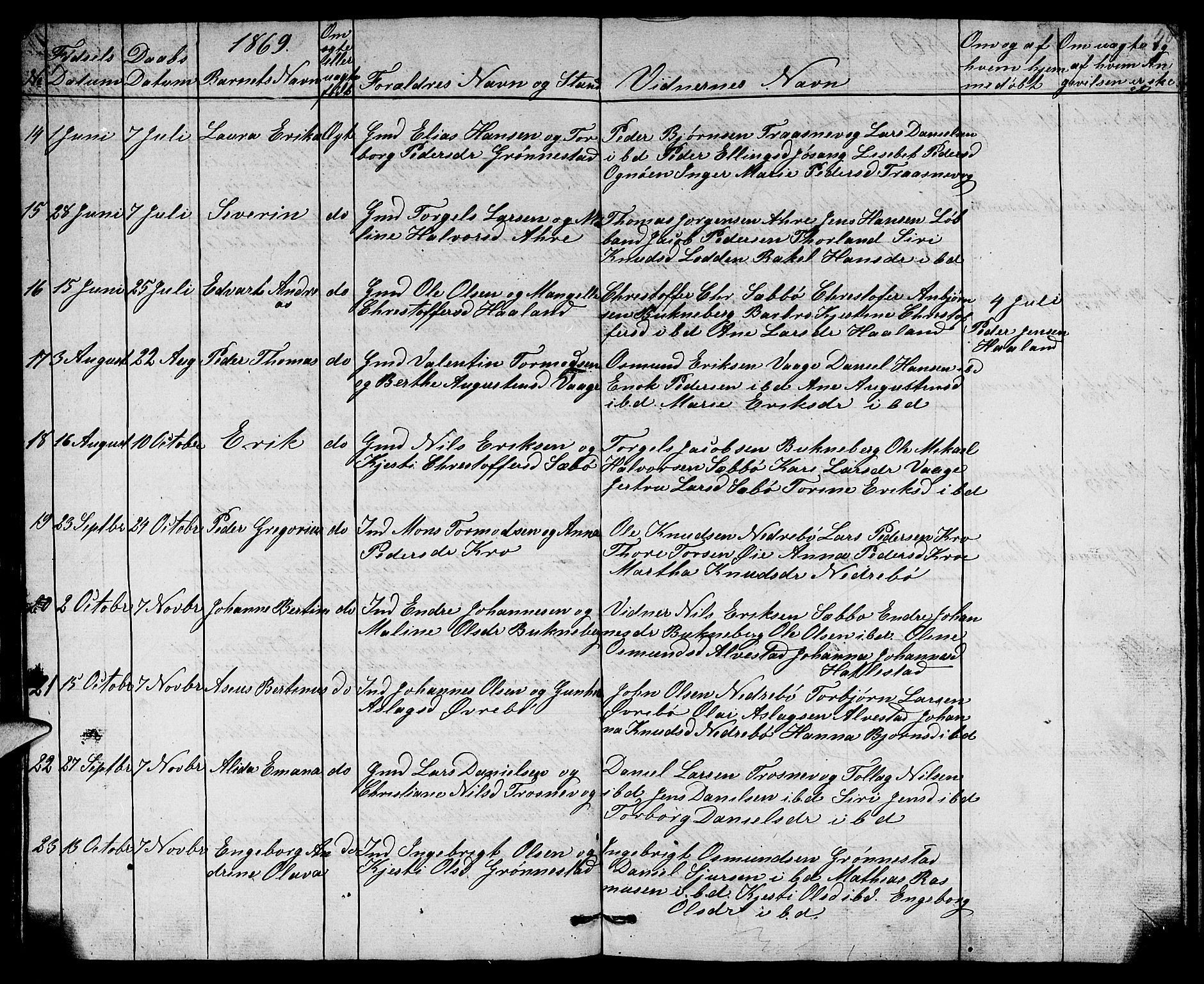 Tysvær sokneprestkontor, AV/SAST-A -101864/H/Ha/Hab/L0001: Parish register (copy) no. B 1, 1851-1887, p. 50