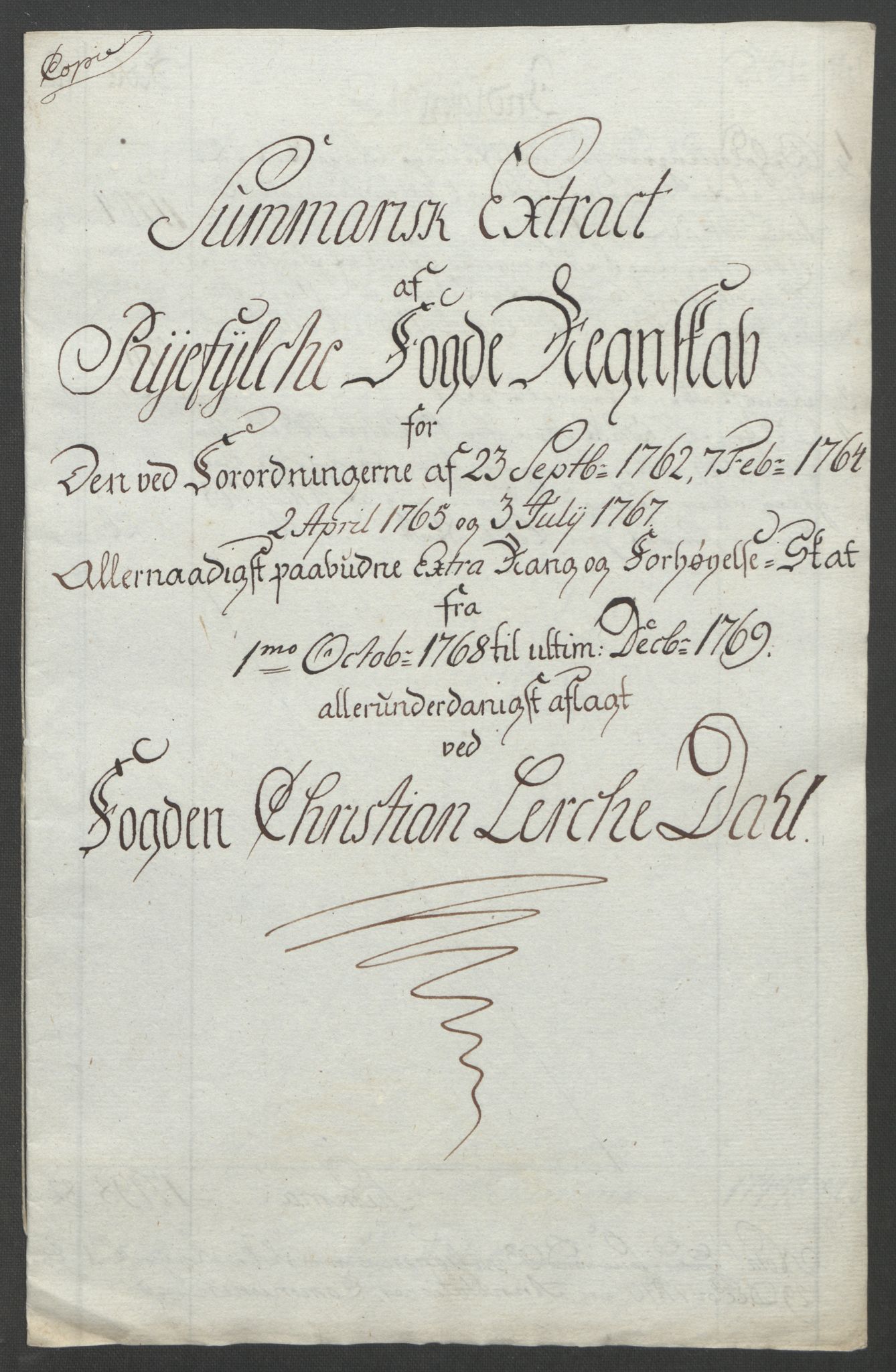 Rentekammeret inntil 1814, Reviderte regnskaper, Fogderegnskap, RA/EA-4092/R47/L2972: Ekstraskatten Ryfylke, 1762-1780, p. 169