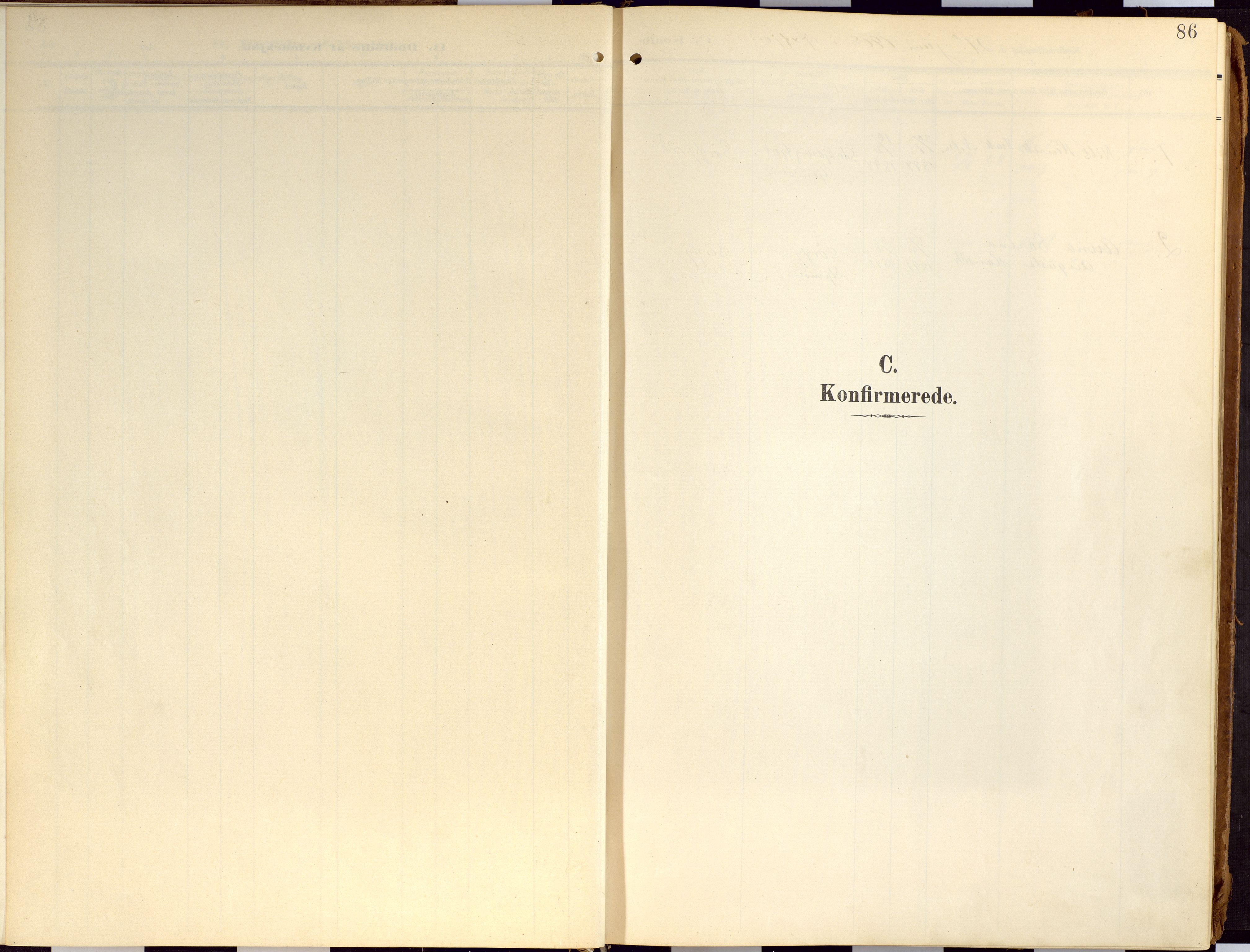 Loppa sokneprestkontor, SATØ/S-1339/H/Ha/L0010kirke: Parish register (official) no. 10, 1907-1922, p. 86