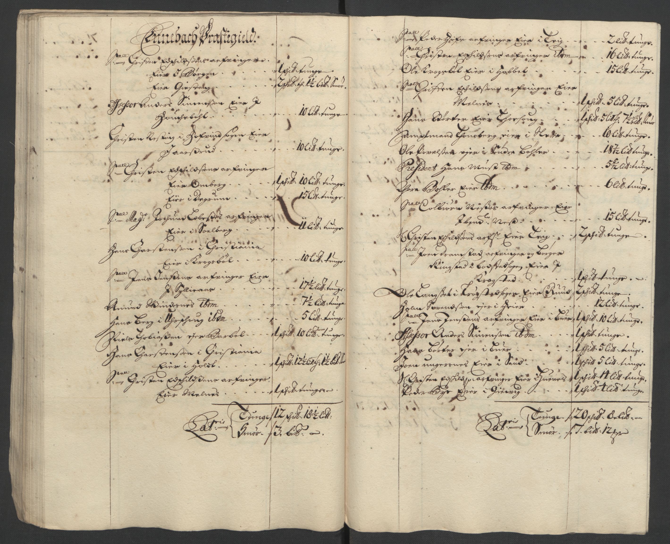 Rentekammeret inntil 1814, Reviderte regnskaper, Fogderegnskap, AV/RA-EA-4092/R11/L0580: Fogderegnskap Nedre Romerike, 1696-1697, p. 153