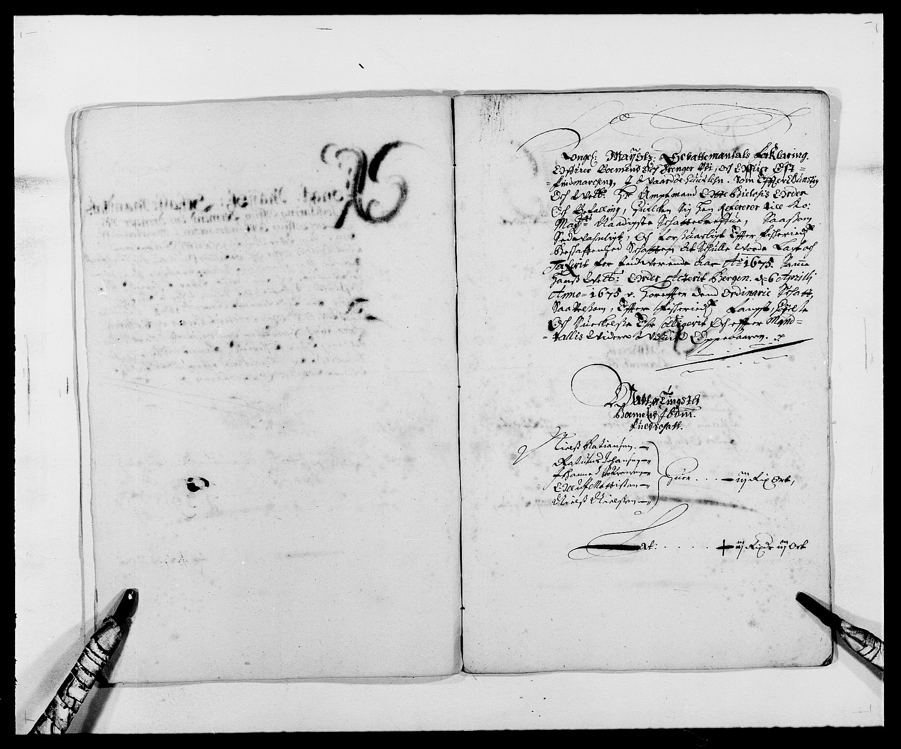 Rentekammeret inntil 1814, Reviderte regnskaper, Fogderegnskap, RA/EA-4092/R69/L4849: Fogderegnskap Finnmark/Vardøhus, 1661-1679, p. 316