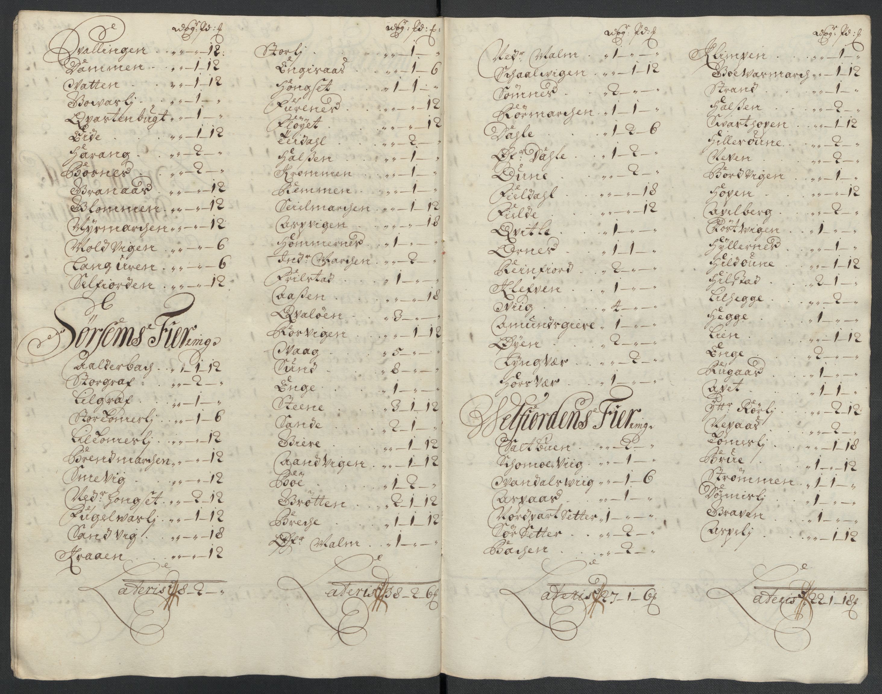 Rentekammeret inntil 1814, Reviderte regnskaper, Fogderegnskap, AV/RA-EA-4092/R65/L4509: Fogderegnskap Helgeland, 1706-1707, p. 237