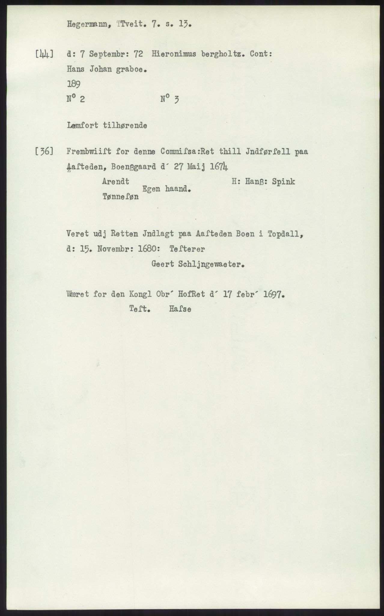 Samlinger til kildeutgivelse, Diplomavskriftsamlingen, RA/EA-4053/H/Ha, p. 1424