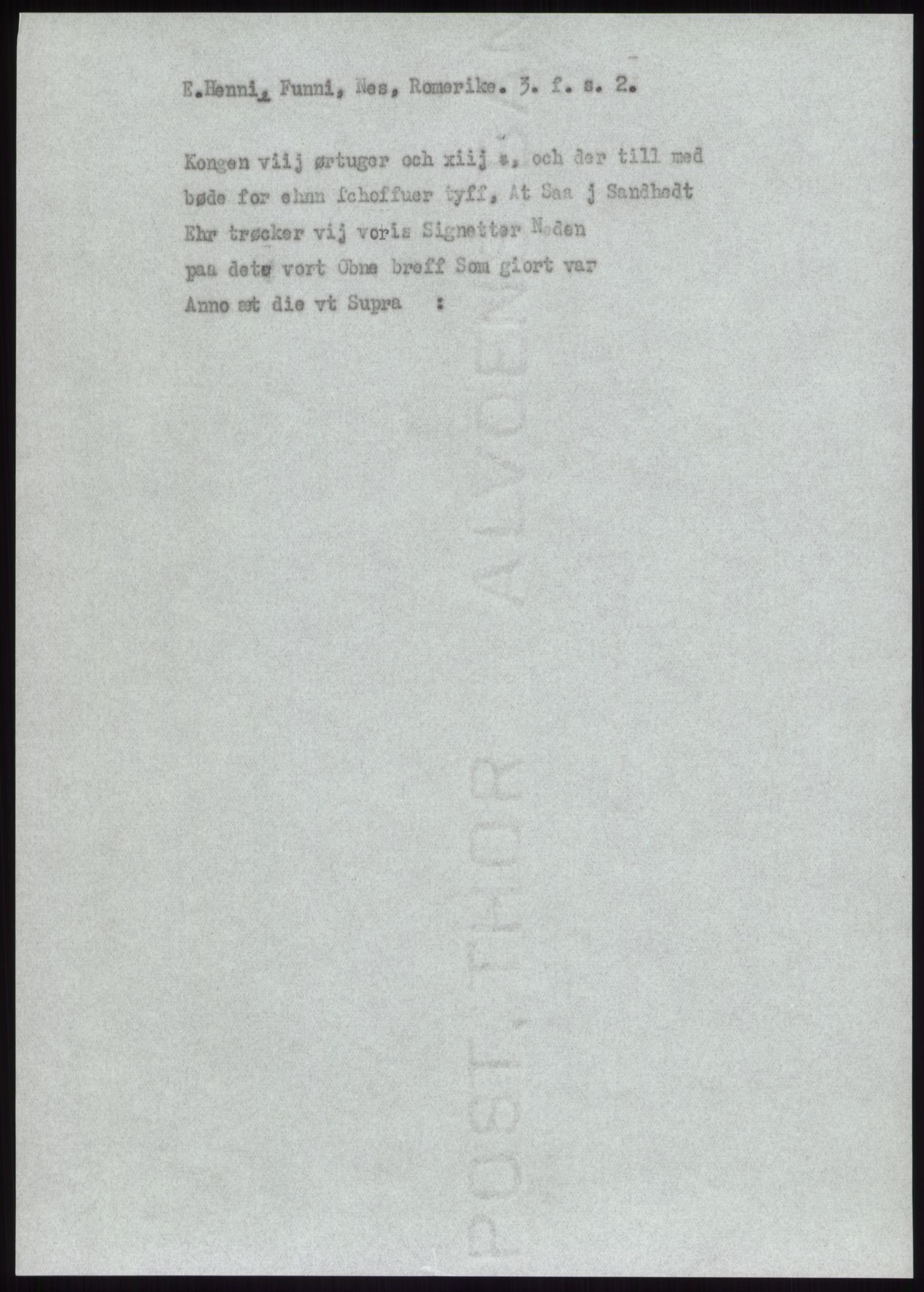 Samlinger til kildeutgivelse, Diplomavskriftsamlingen, AV/RA-EA-4053/H/Ha, p. 1044