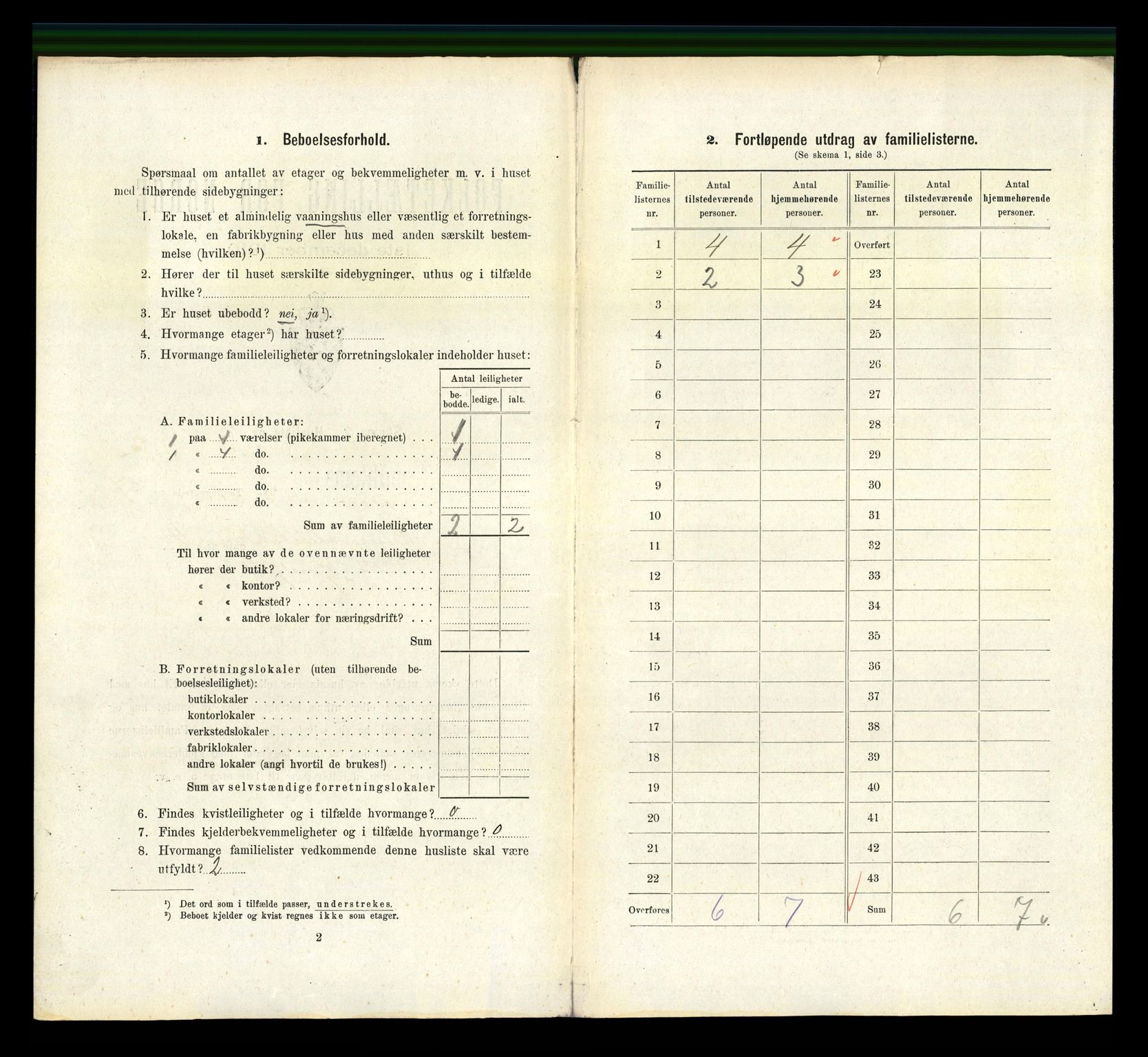 RA, 1910 census for Trondheim, 1910, p. 14922