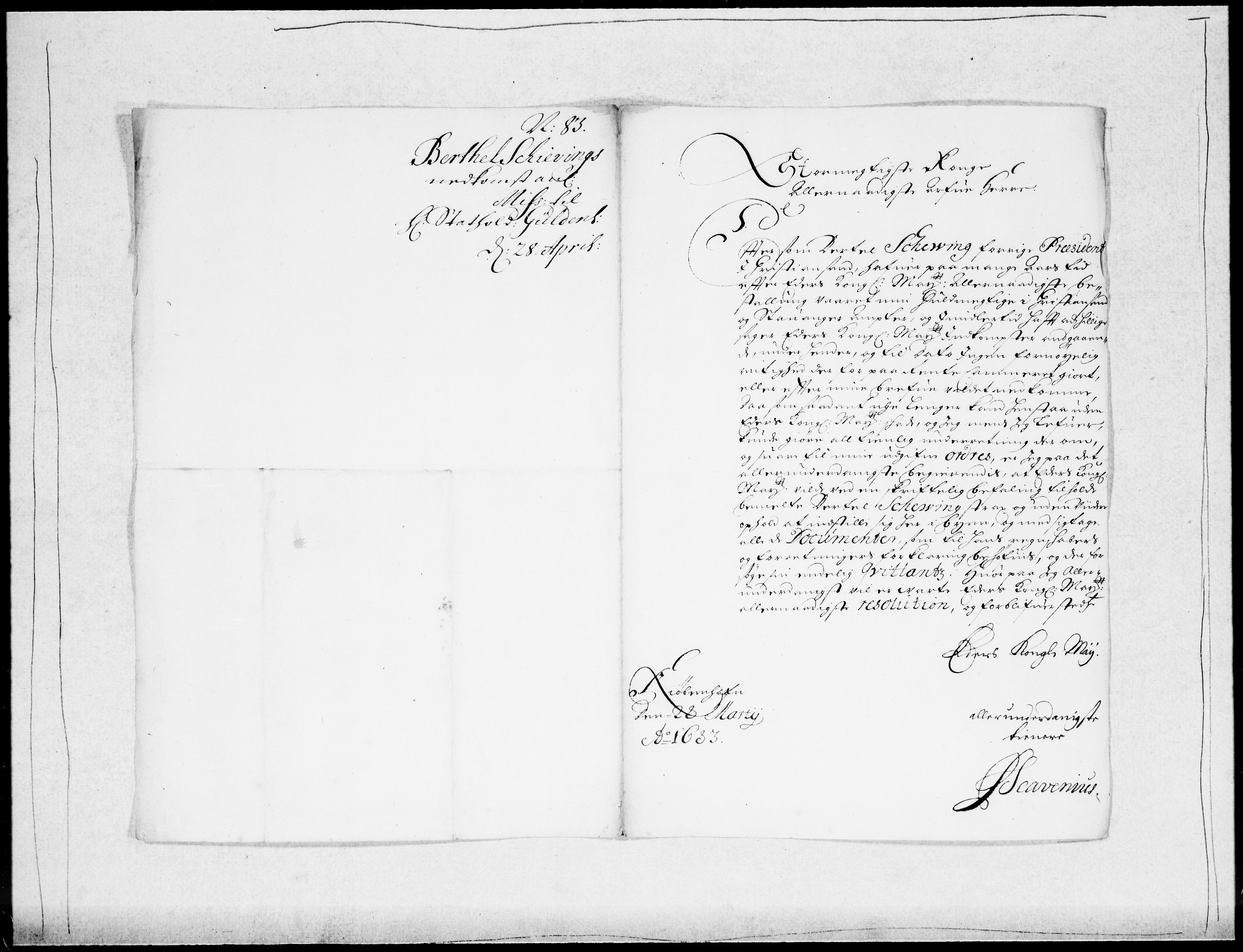 Danske Kanselli 1572-1799, RA/EA-3023/F/Fc/Fcc/Fcca/L0036: Norske innlegg 1572-1799, 1683-1684, p. 2