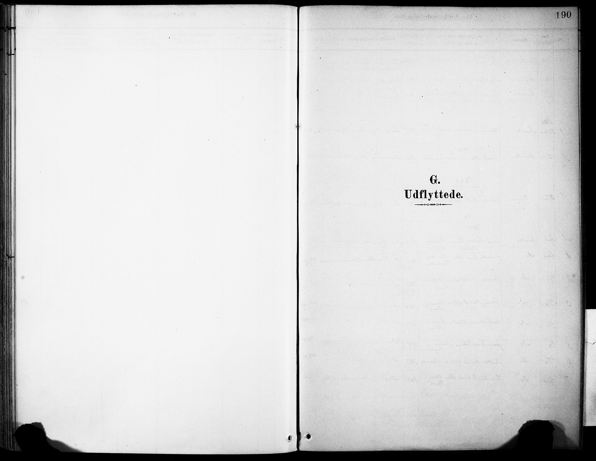 Førde sokneprestembete, SAB/A-79901/H/Haa/Haae/L0001: Parish register (official) no. E 1, 1881-1911, p. 190