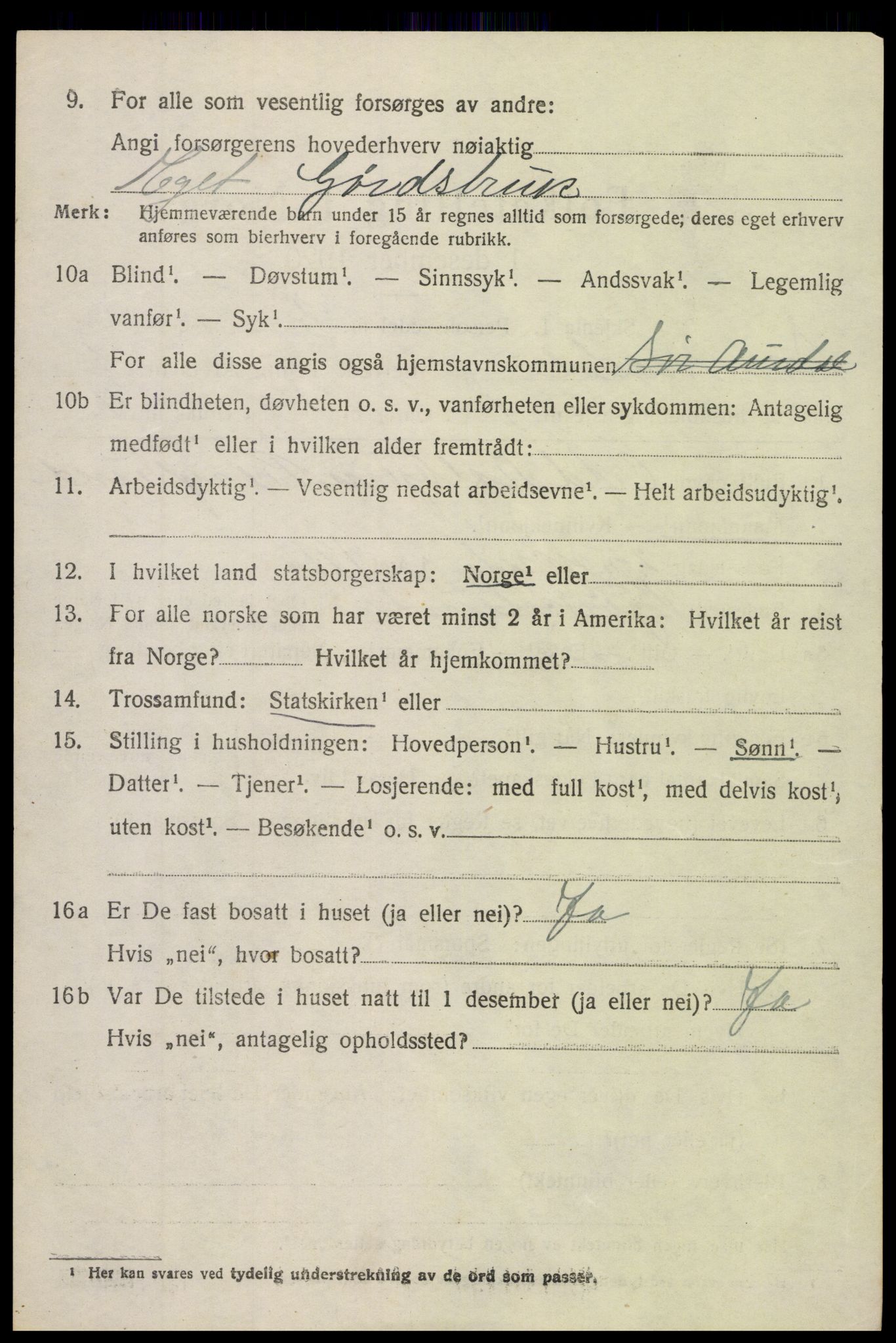 SAH, 1920 census for Sør-Aurdal, 1920, p. 4756
