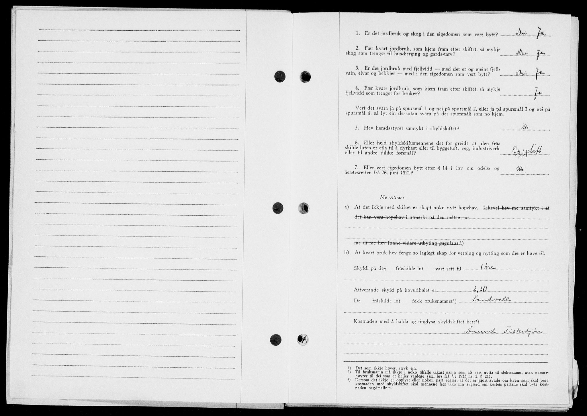 Ryfylke tingrett, SAST/A-100055/001/II/IIB/L0104: Mortgage book no. 83, 1948-1949, Diary no: : 130/1949