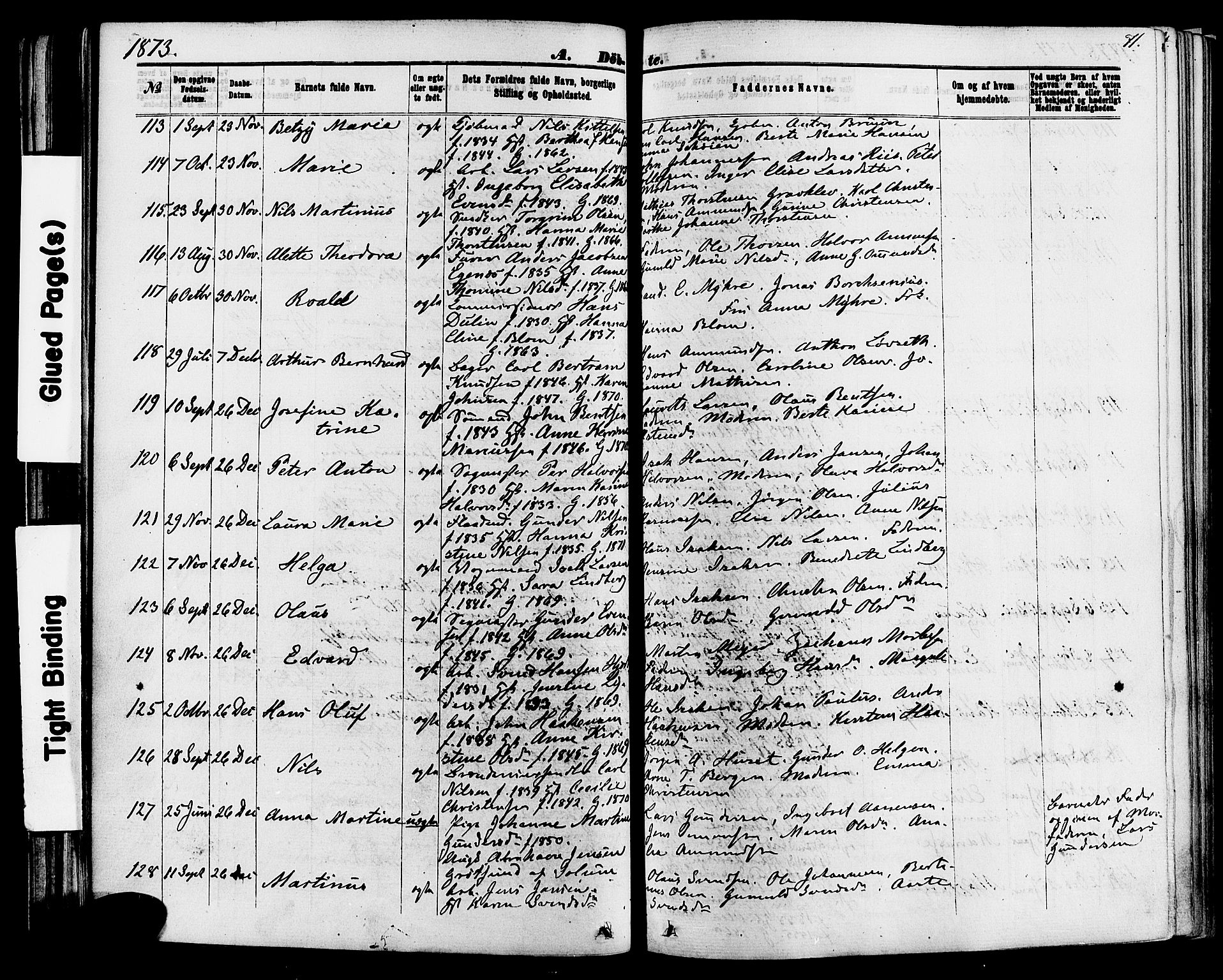 Skien kirkebøker, AV/SAKO-A-302/F/Fa/L0008: Parish register (official) no. 8, 1866-1877, p. 71