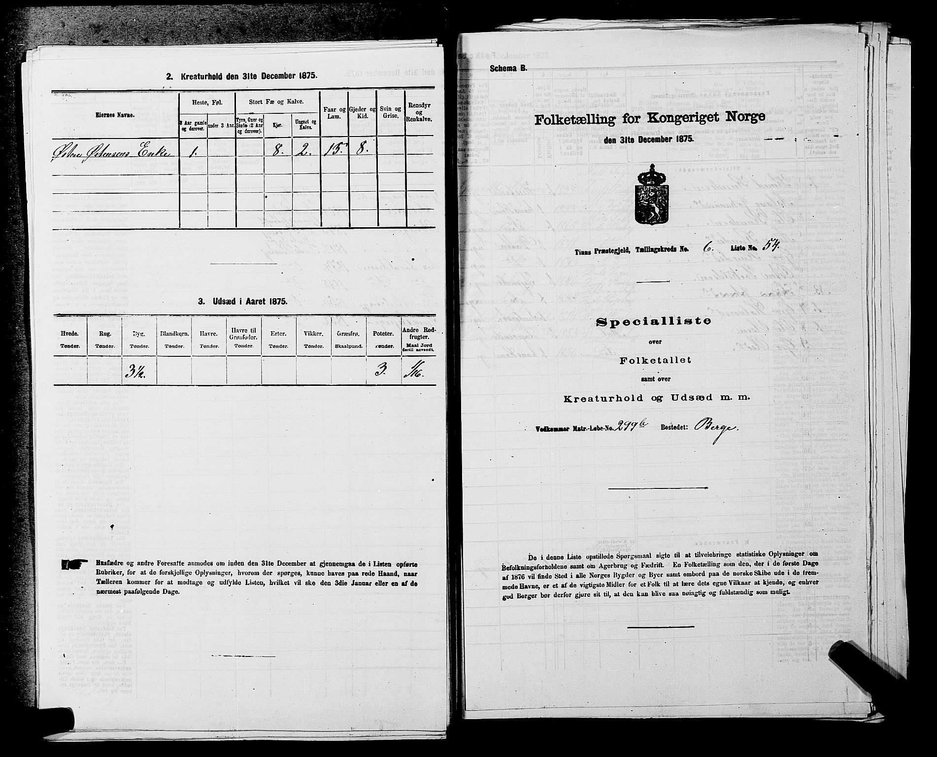 SAKO, 1875 census for 0826P Tinn, 1875, p. 859