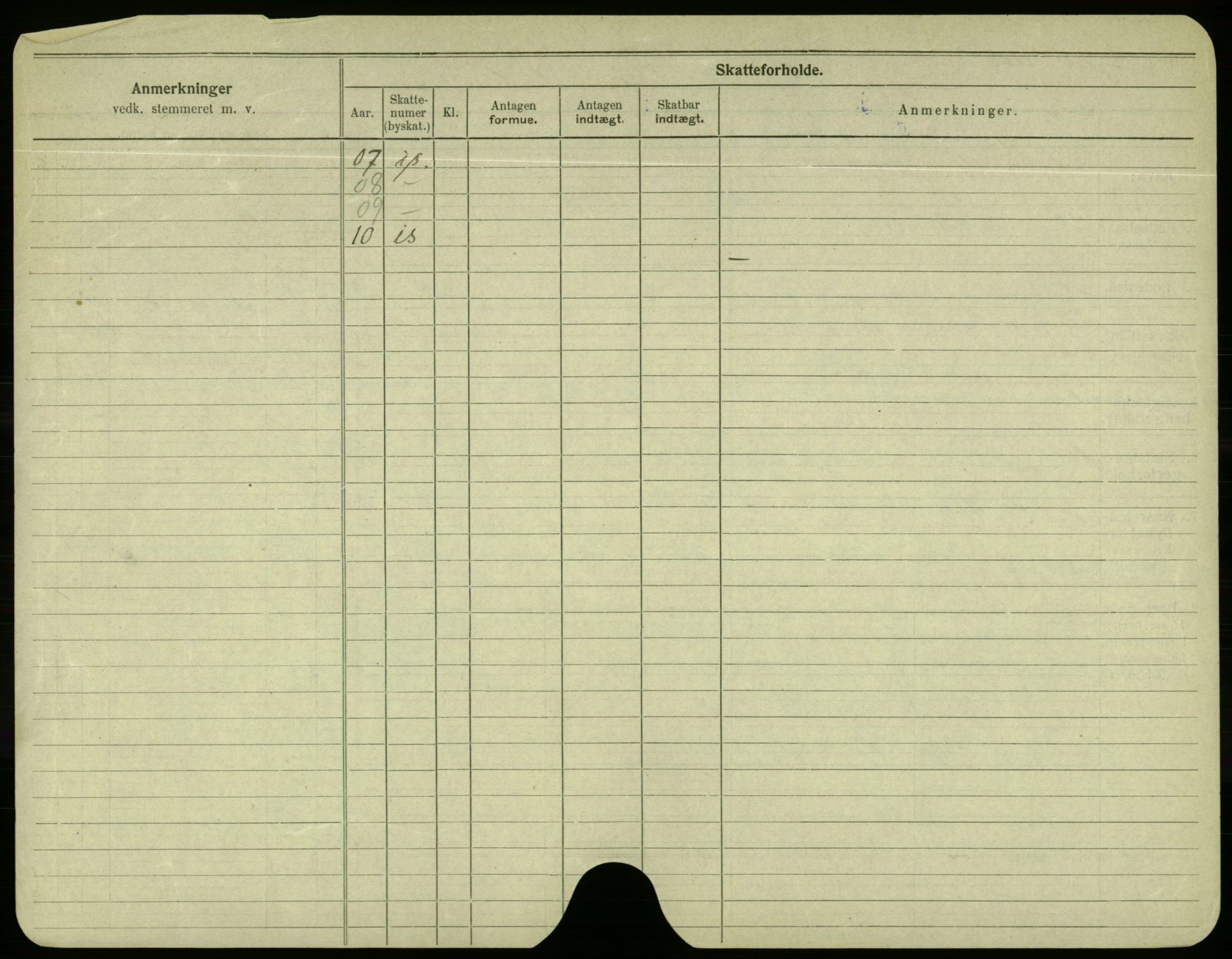 Oslo folkeregister, Registerkort, AV/SAO-A-11715/F/Fa/Fac/L0004: Menn, 1906-1914, p. 1129b