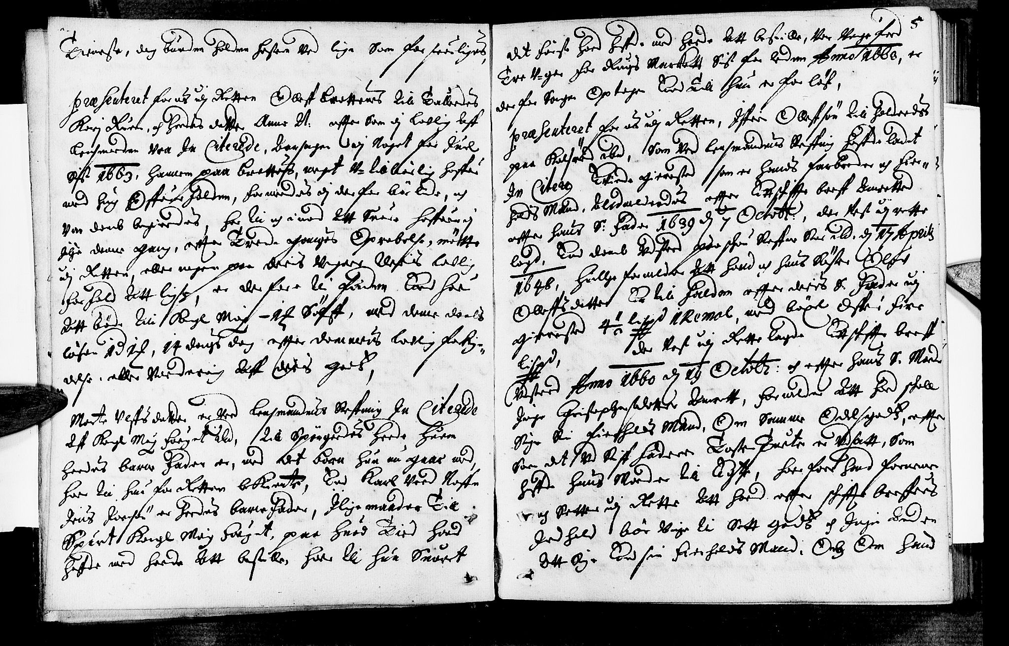 Rakkestad sorenskriveri, AV/SAO-A-10686/F/Fb/L0014: Tingbøker, 1664, p. 4b-5a