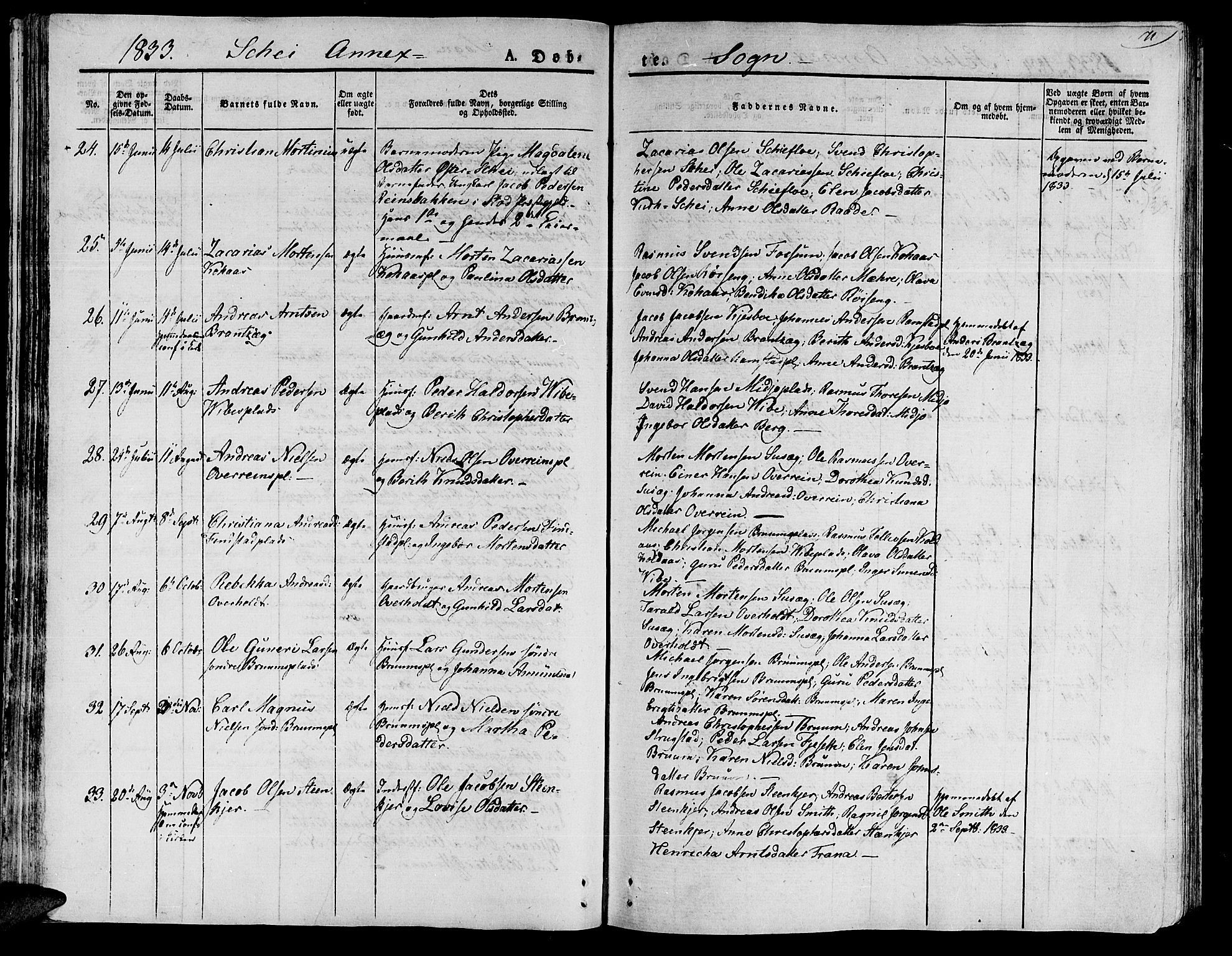 Ministerialprotokoller, klokkerbøker og fødselsregistre - Nord-Trøndelag, SAT/A-1458/735/L0336: Parish register (official) no. 735A05 /2, 1825-1835, p. 71