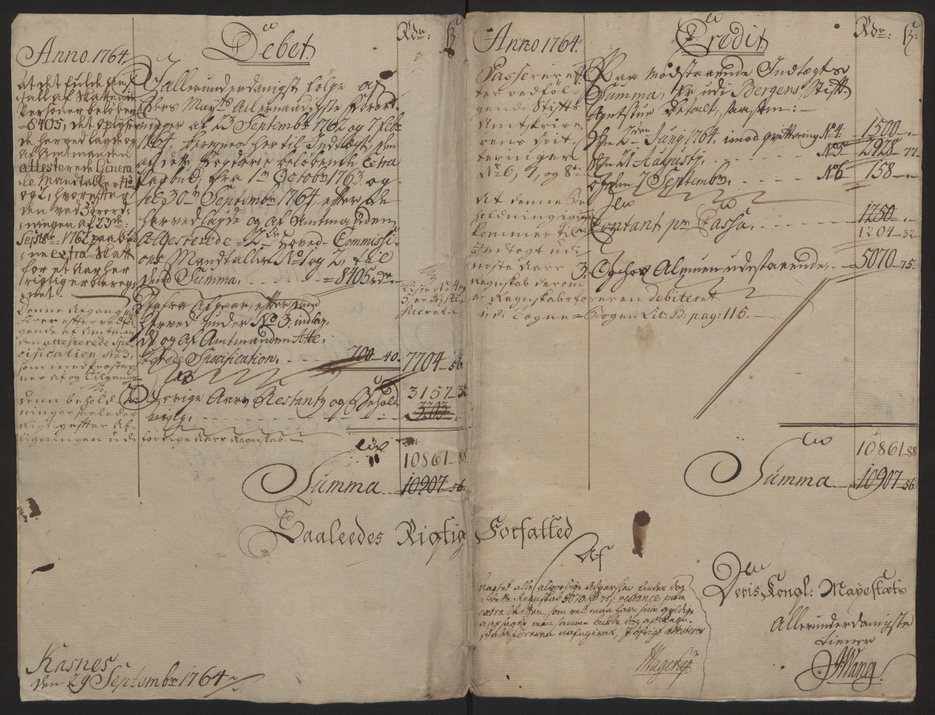 Rentekammeret inntil 1814, Reviderte regnskaper, Fogderegnskap, AV/RA-EA-4092/R68/L4845: Ekstraskatten Senja og Troms, 1762-1765, p. 230