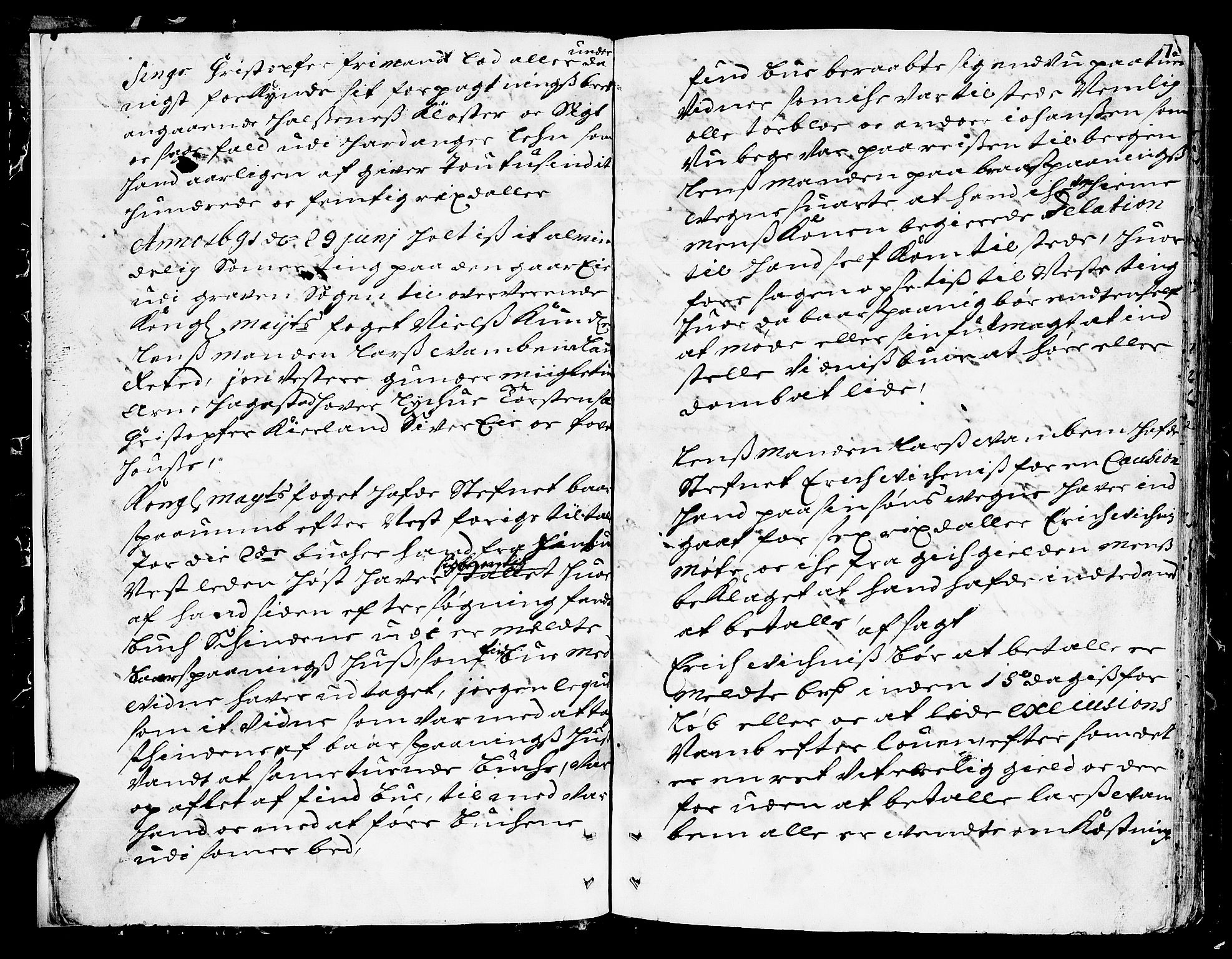 Hardanger og Voss sorenskriveri, AV/SAB-A-2501/1/1A/1Ac/L0013: Tingbok for Hardanger, Lysekloster og Halsnøy kloster, 1691-1692, p. 6b-7a