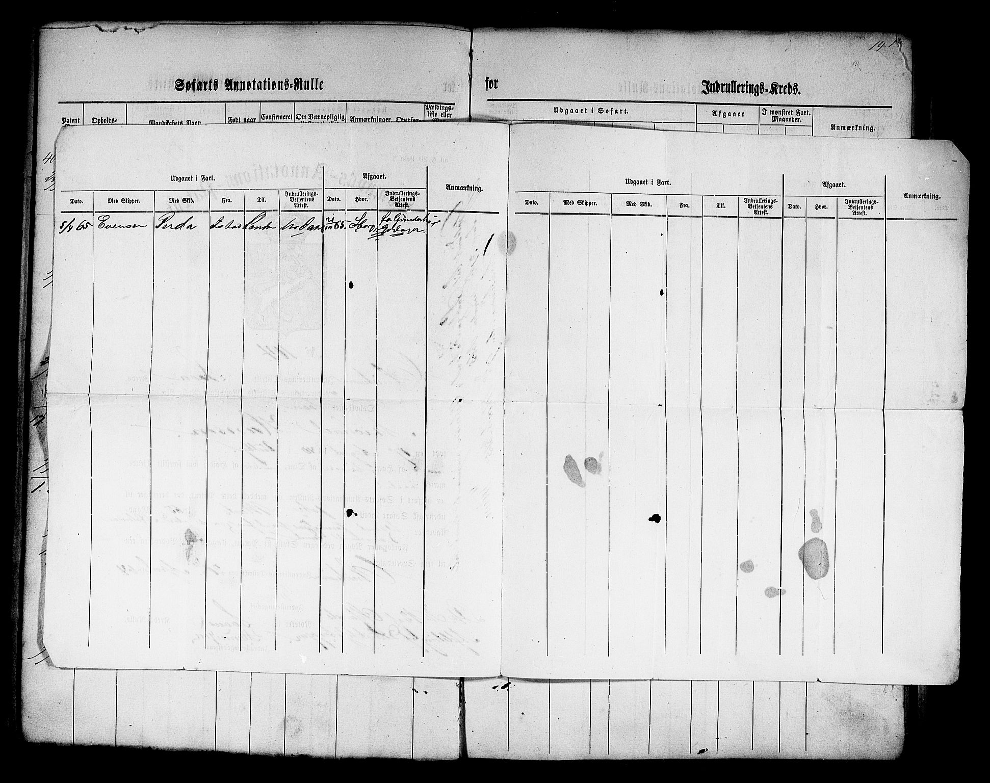 Son mønstringskontor, AV/SAO-A-10569e/F/Fc/Fca/L0001: Annotasjonsrulle, 1860-1868, p. 18