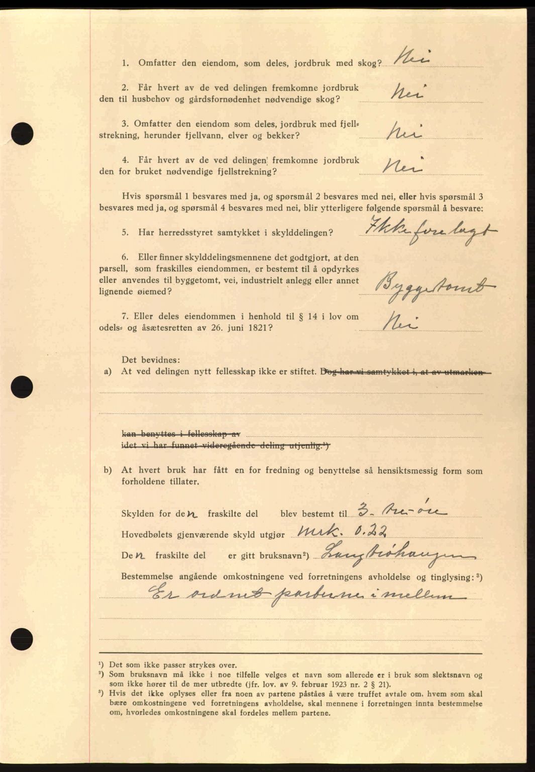 Nordmøre sorenskriveri, AV/SAT-A-4132/1/2/2Ca: Mortgage book no. A91, 1941-1942, Diary no: : 2358/1941