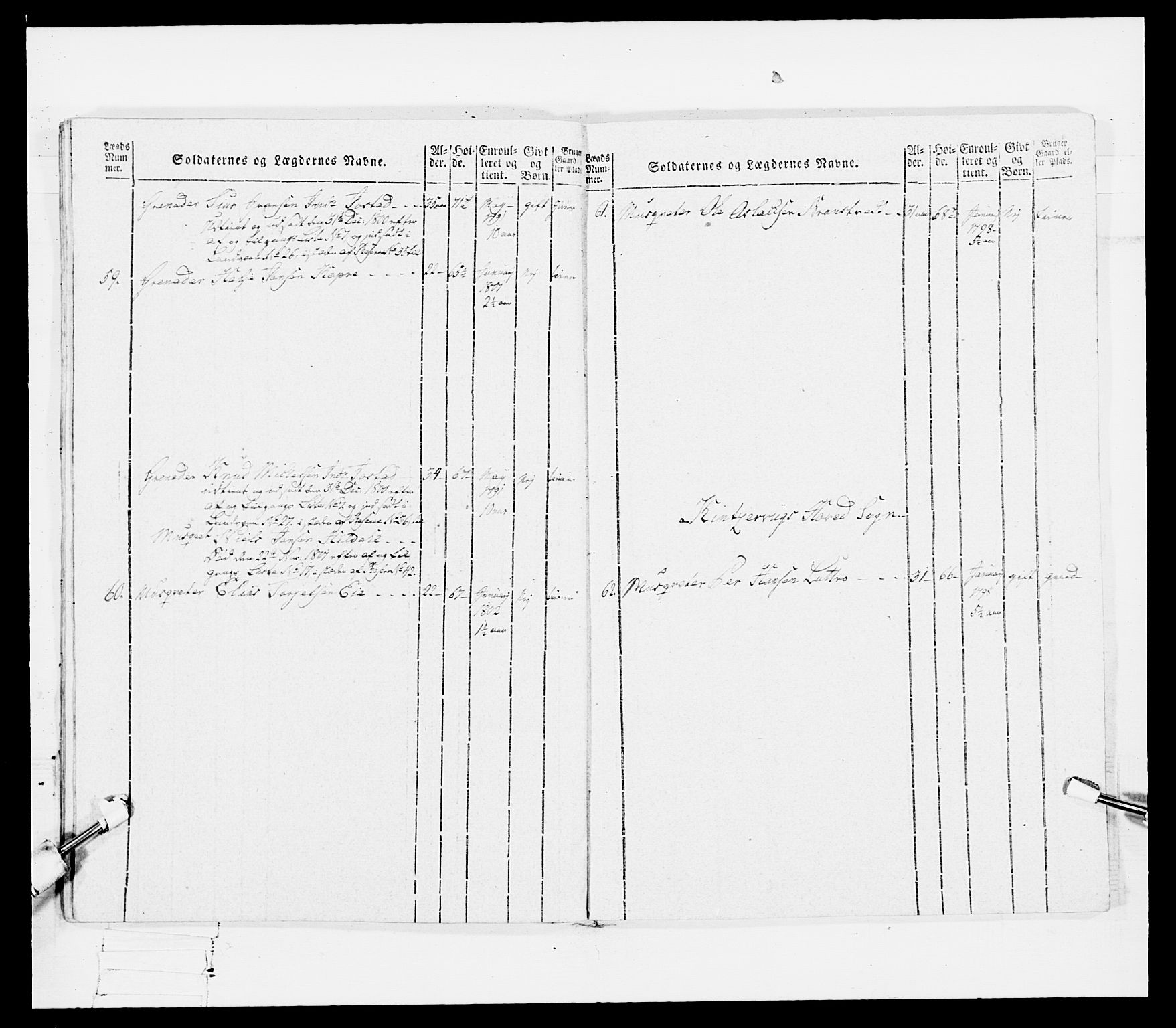 Generalitets- og kommissariatskollegiet, Det kongelige norske kommissariatskollegium, AV/RA-EA-5420/E/Eh/L0097: Bergenhusiske nasjonale infanteriregiment, 1803-1807, p. 157