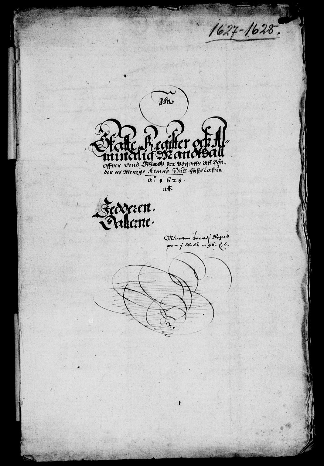 Rentekammeret inntil 1814, Reviderte regnskaper, Lensregnskaper, AV/RA-EA-5023/R/Rb/Rbs/L0012: Stavanger len, 1626-1628