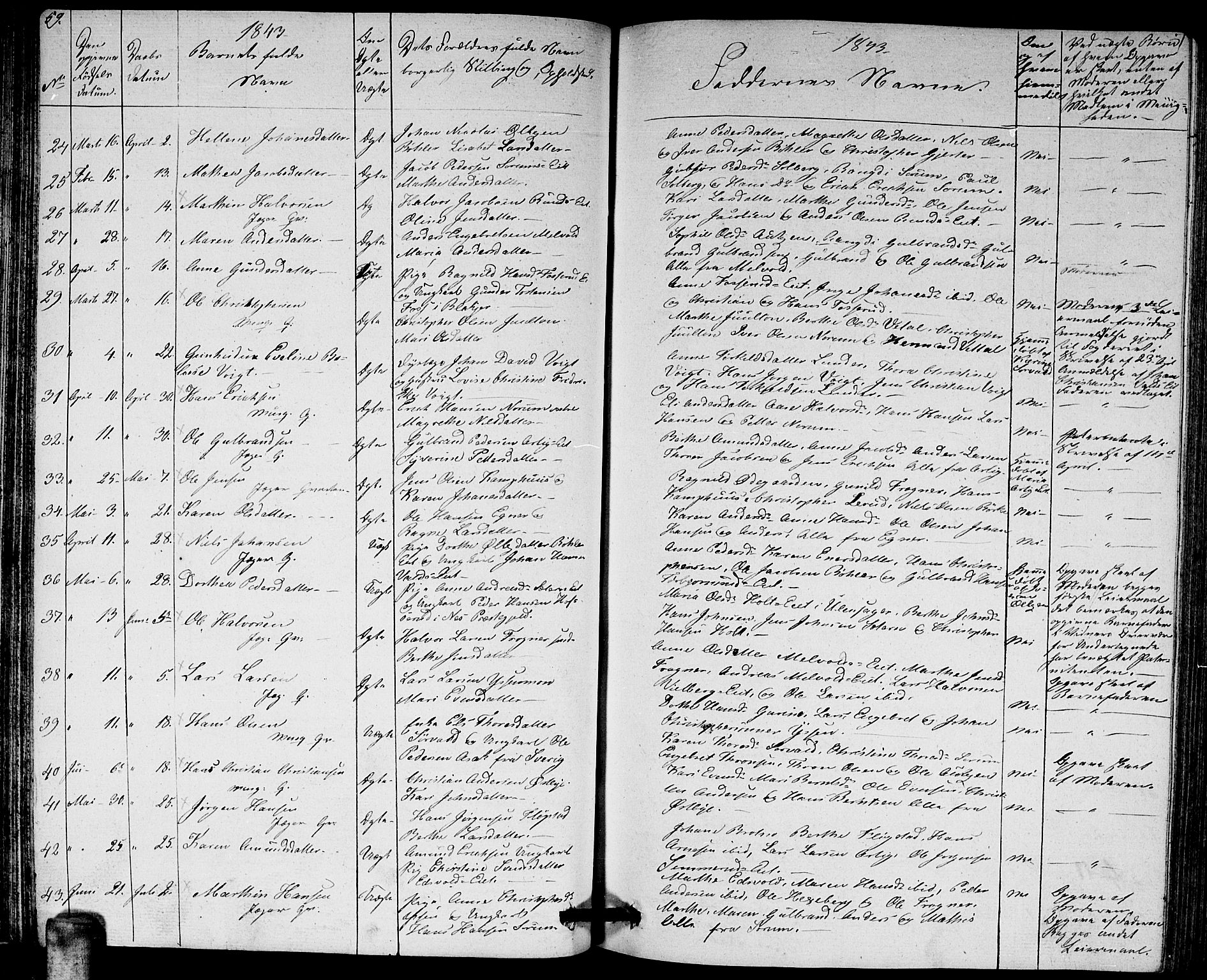 Sørum prestekontor Kirkebøker, AV/SAO-A-10303/G/Ga/L0002: Parish register (copy) no. I 2, 1829-1845, p. 59