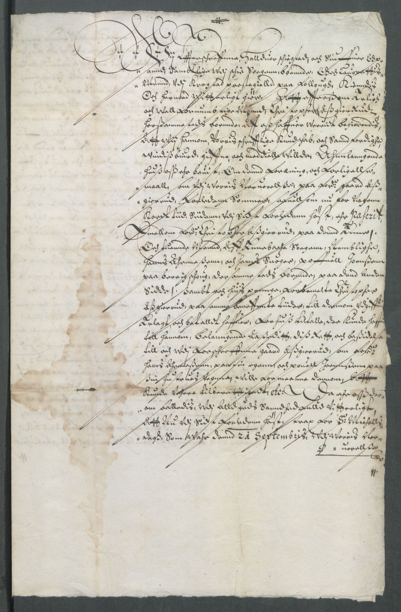 Riksarkivets diplomsamling, AV/RA-EA-5965/F02/L0164: Dokumenter, 1651, p. 60