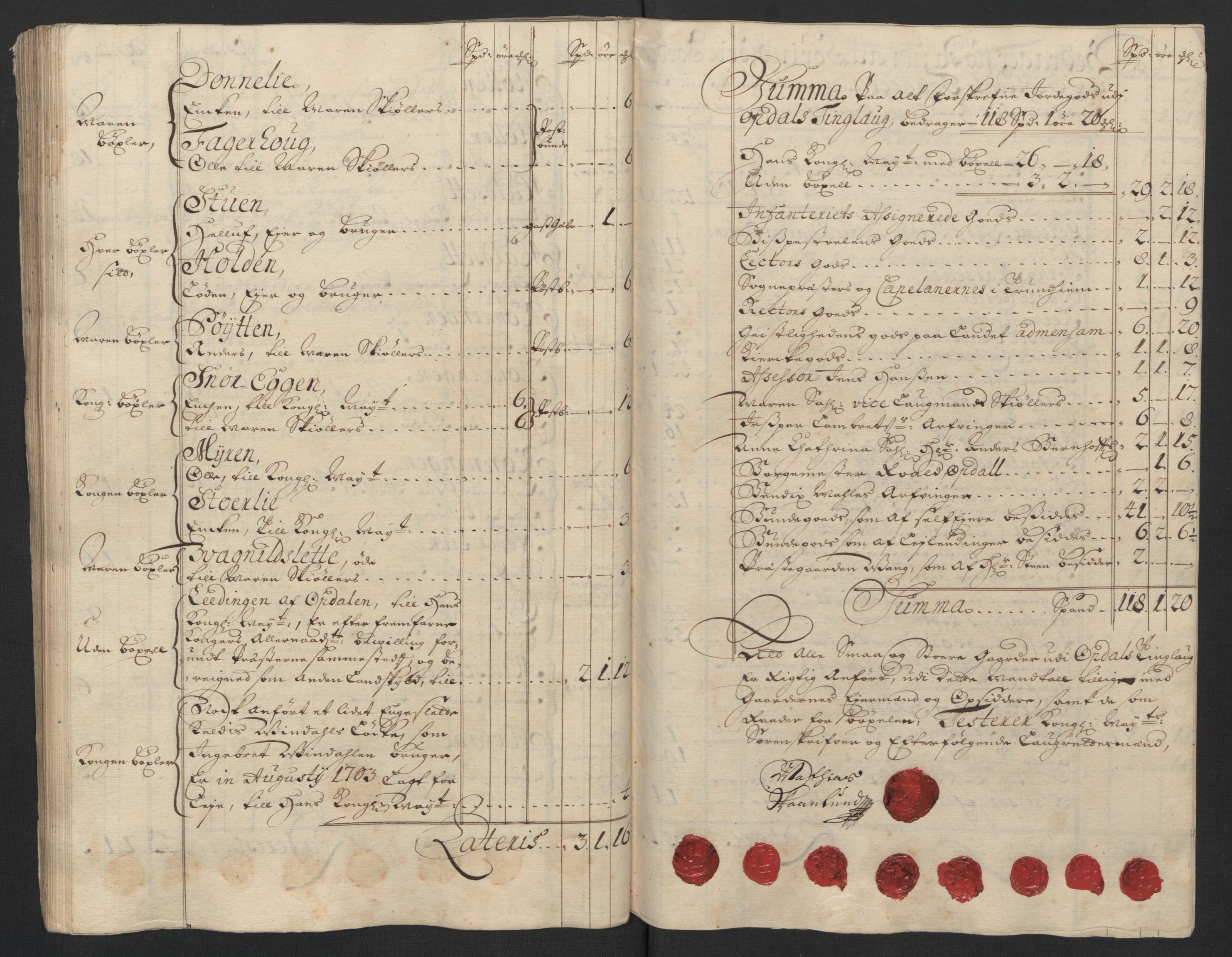 Rentekammeret inntil 1814, Reviderte regnskaper, Fogderegnskap, AV/RA-EA-4092/R60/L3954: Fogderegnskap Orkdal og Gauldal, 1704, p. 76