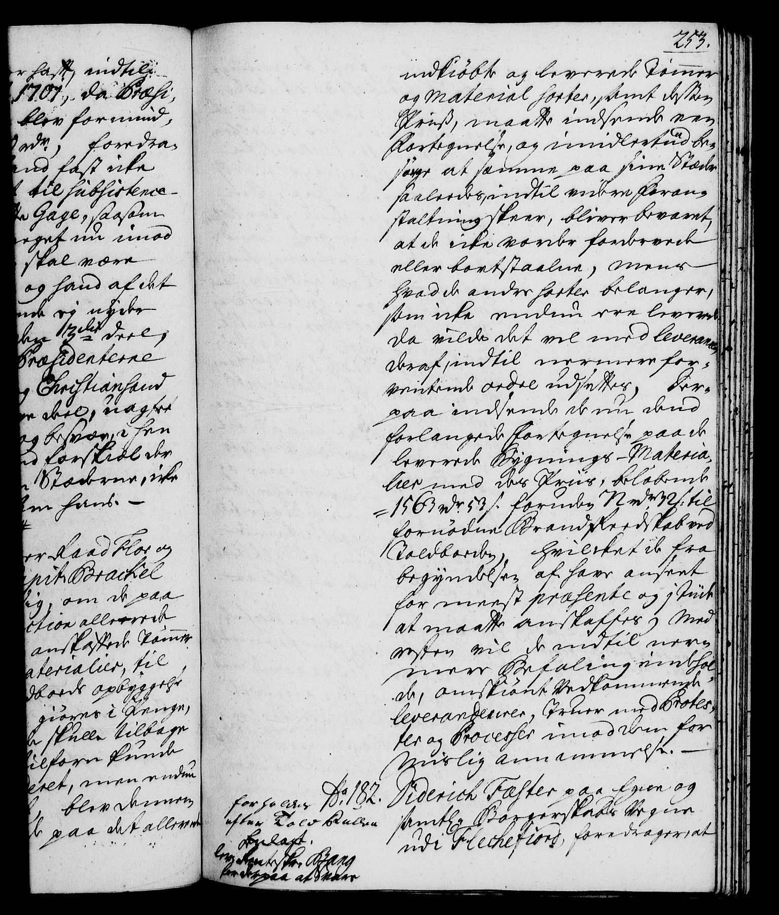 Rentekammeret, Kammerkanselliet, RA/EA-3111/G/Gh/Gha/L0020: Norsk ekstraktmemorialprotokoll (merket RK 53.65), 1738-1739, p. 253