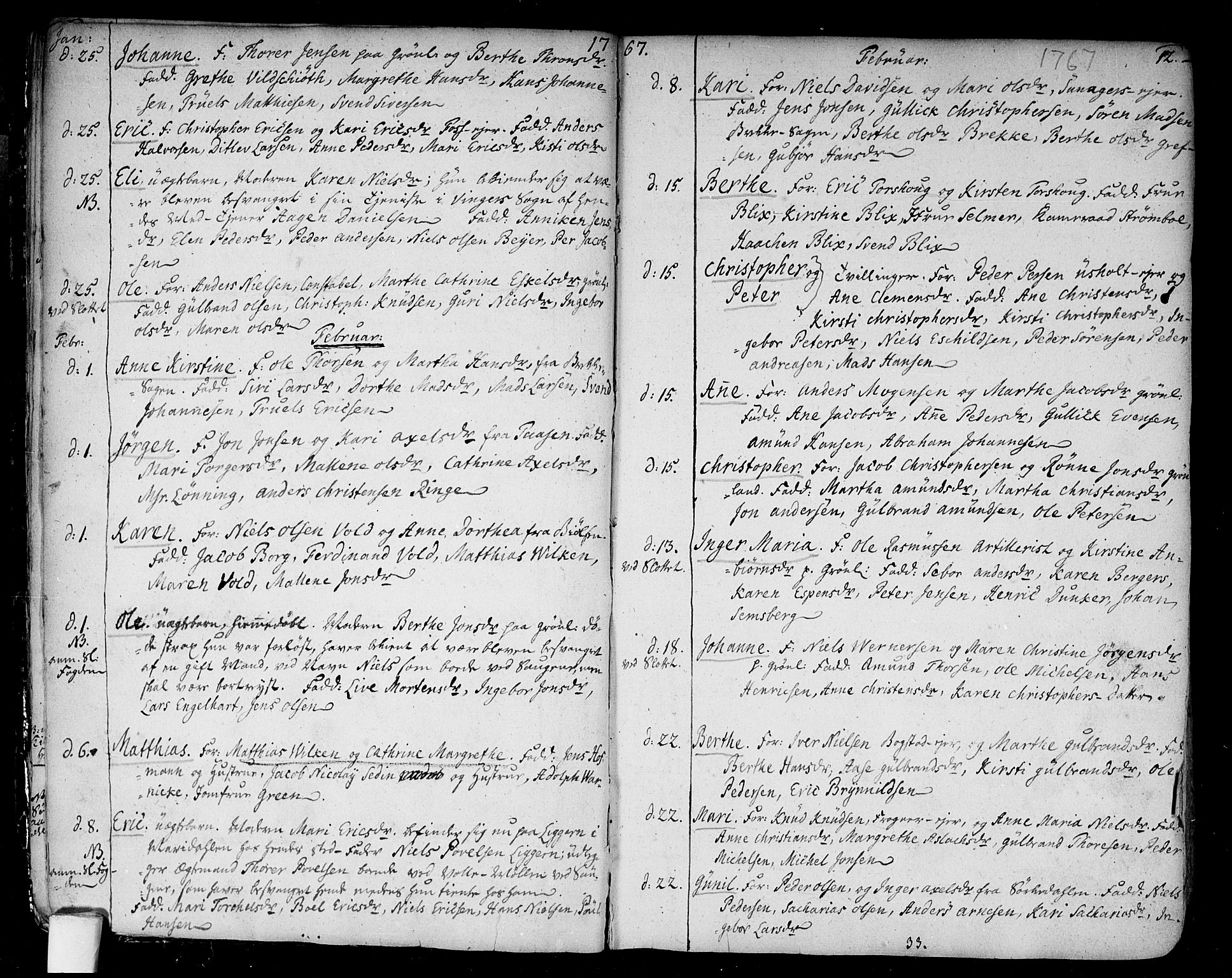 Aker prestekontor kirkebøker, AV/SAO-A-10861/F/L0009: Parish register (official) no. 9, 1765-1785, p. 12