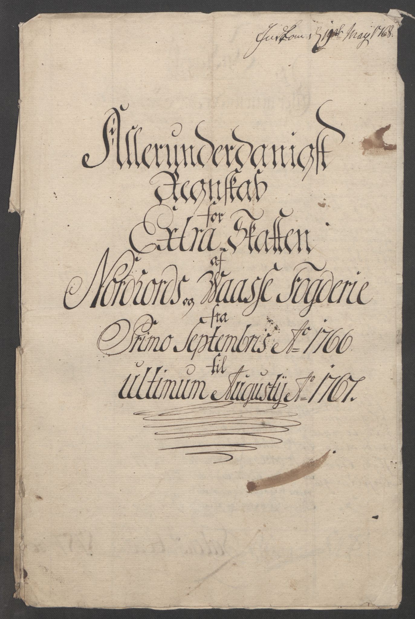 Rentekammeret inntil 1814, Reviderte regnskaper, Fogderegnskap, RA/EA-4092/R51/L3303: Ekstraskatten Nordhordland og Voss, 1762-1772, p. 142
