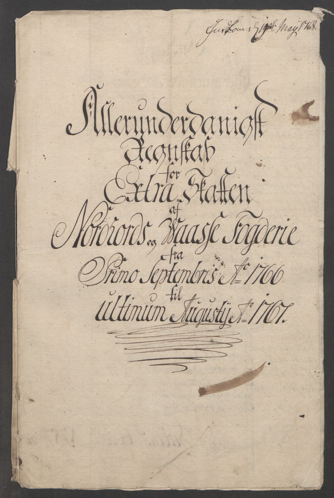 Rentekammeret inntil 1814, Reviderte regnskaper, Fogderegnskap, AV/RA-EA-4092/R51/L3303: Ekstraskatten Nordhordland og Voss, 1762-1772, p. 142