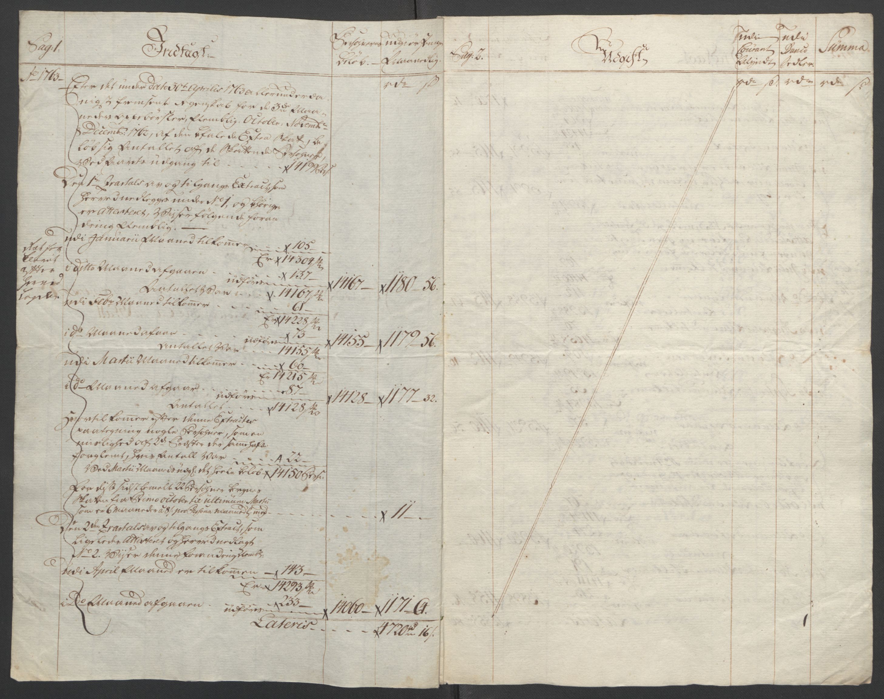 Rentekammeret inntil 1814, Reviderte regnskaper, Fogderegnskap, RA/EA-4092/R39/L2424: Ekstraskatten Nedenes, 1762-1767, p. 23